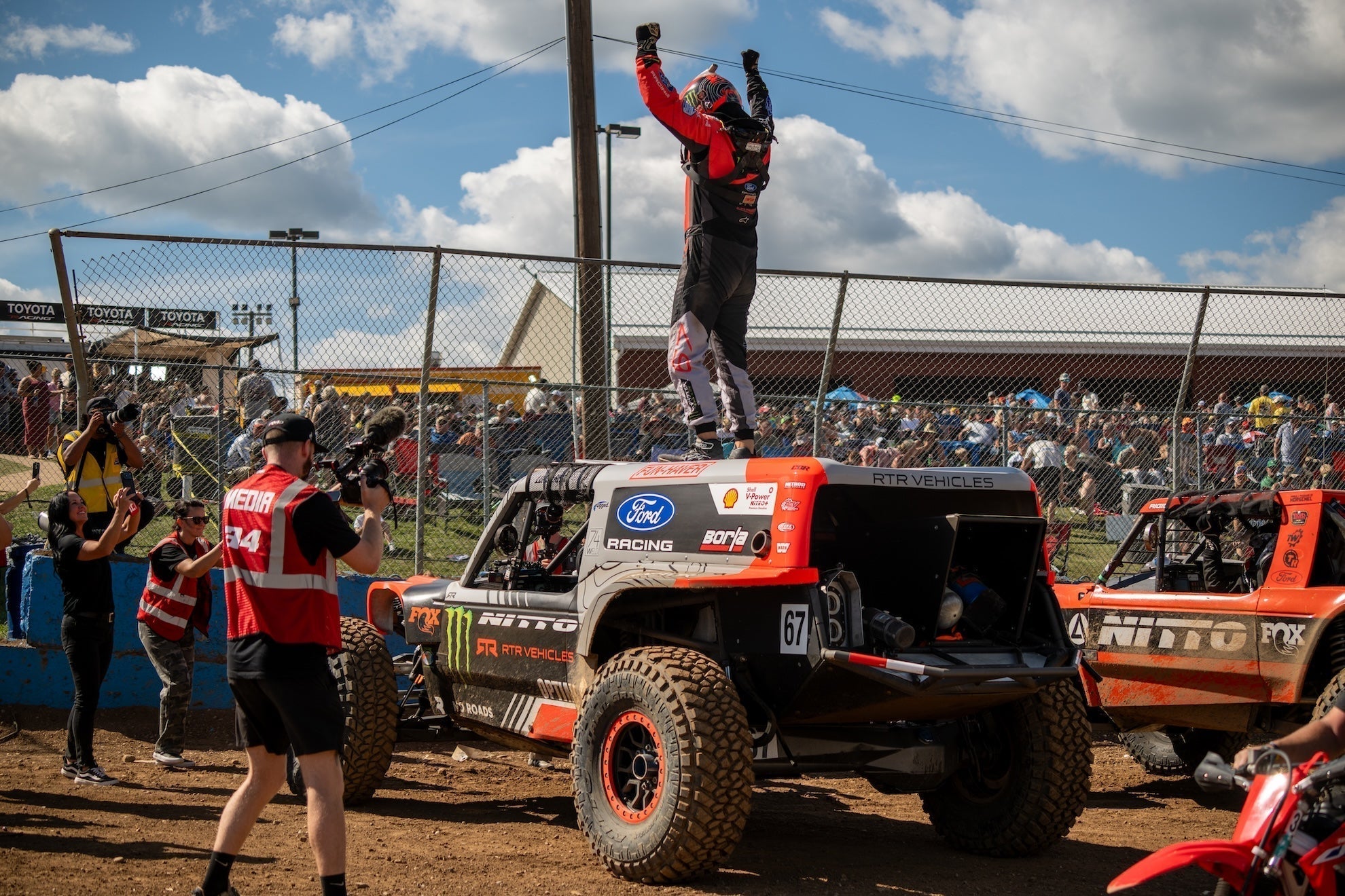Sweep at the Big House: Loren Healy Wins Both Races at Crandon International Raceway
