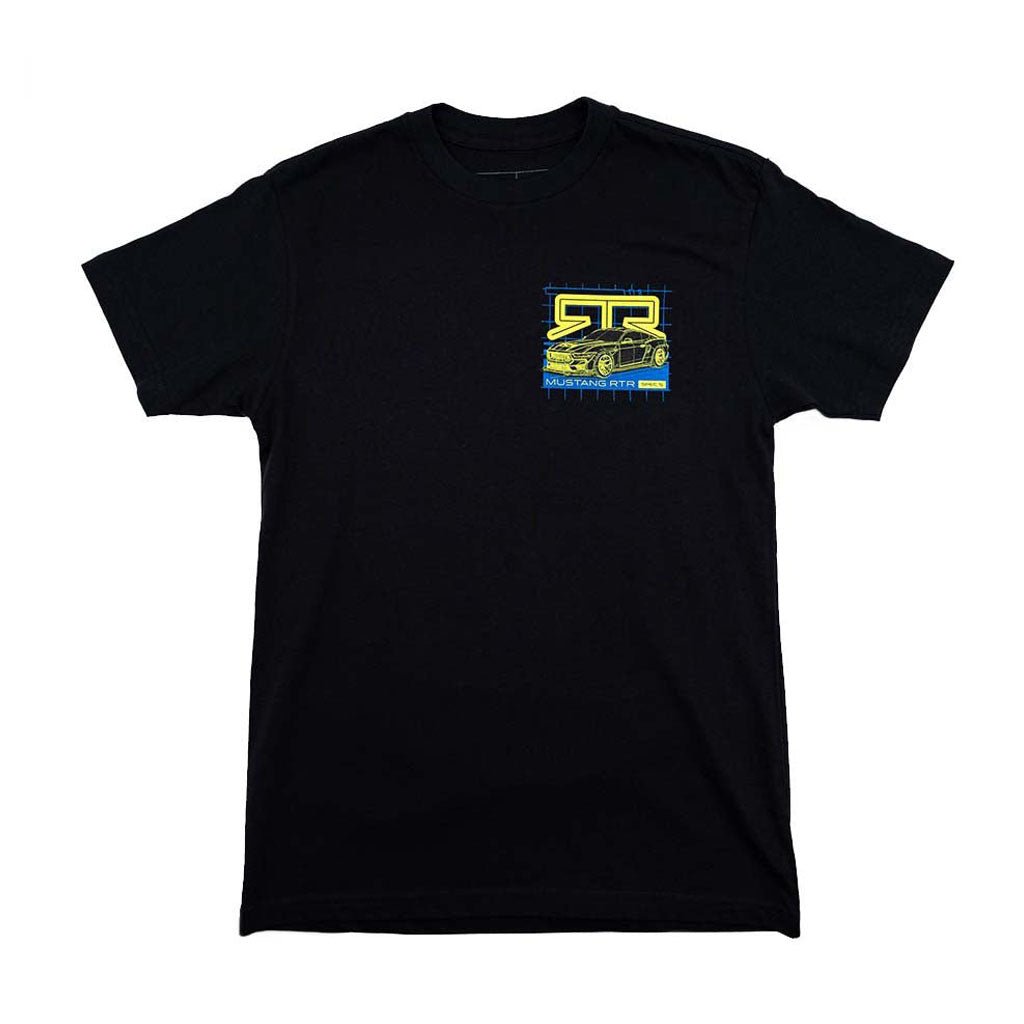2026 Mustang RTR Spec 5 Blueprint T-Shirt