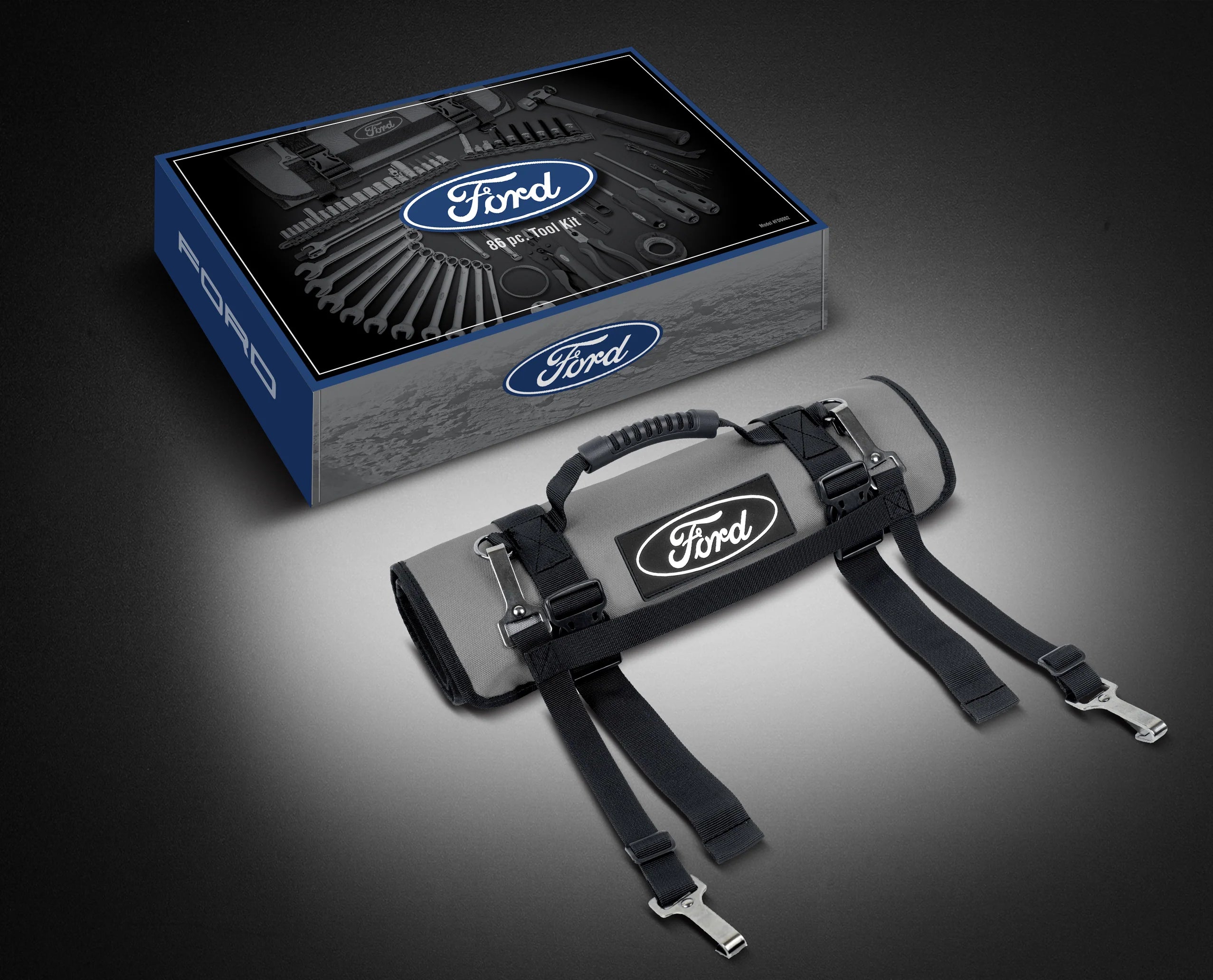 Motley Industries 86pc Ford Tool Roll Kit