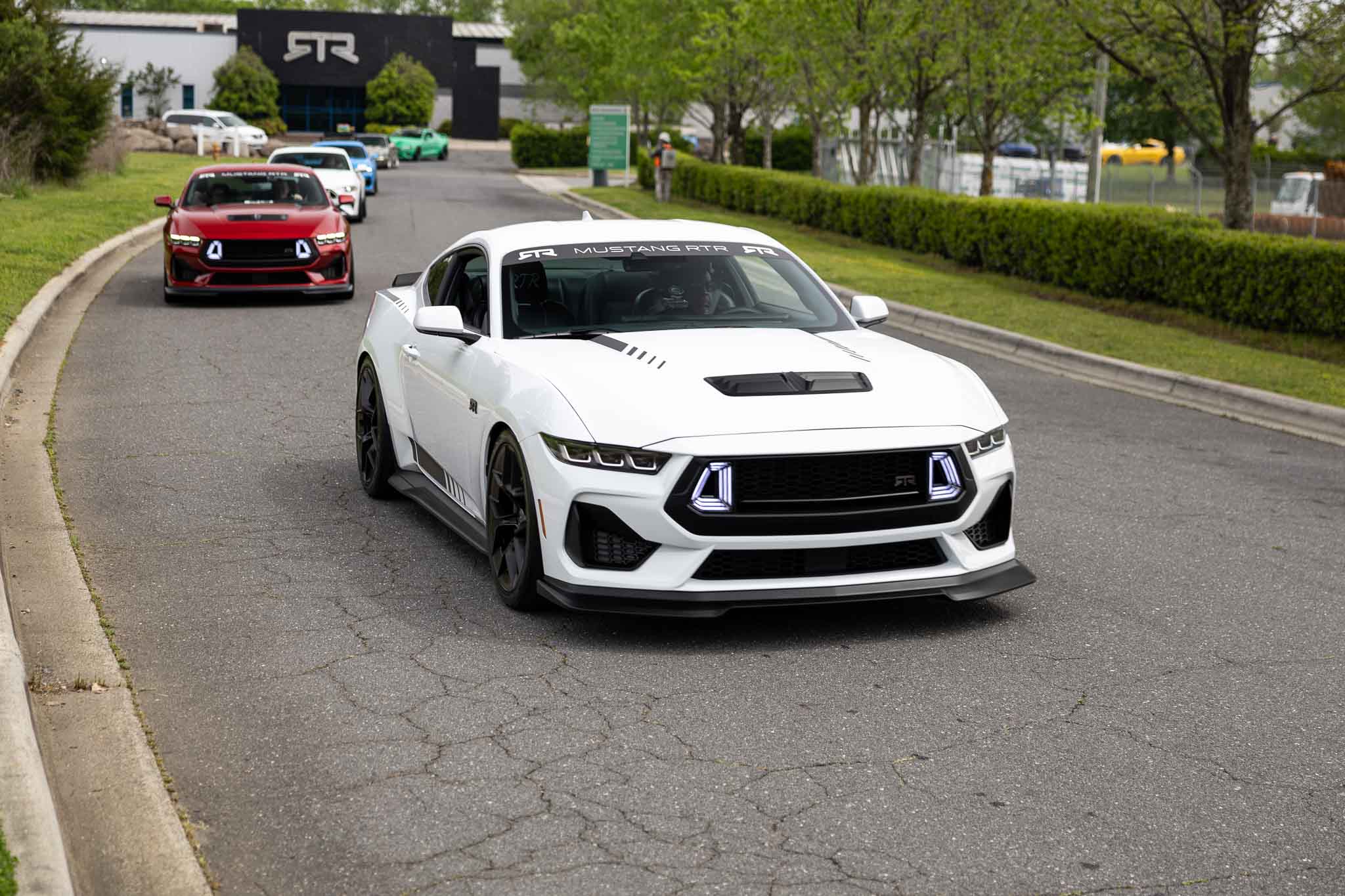 A 2024 Mustang RTR Spec 2 hits the road for the Mustang 60th Anniversary car cruise