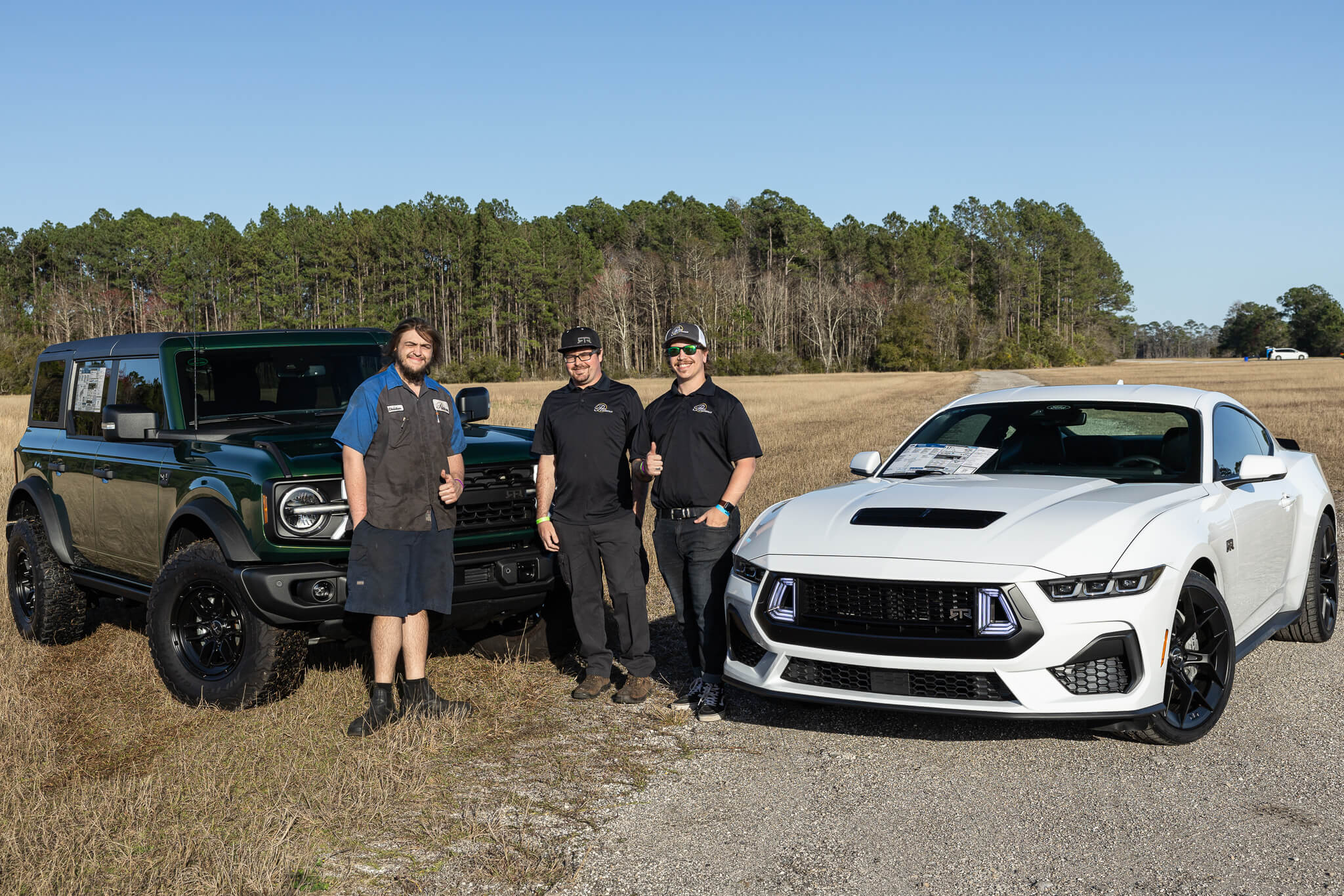 The Park Ford team with a new Bronco RTR and 2024 Mustang RTR Design Package