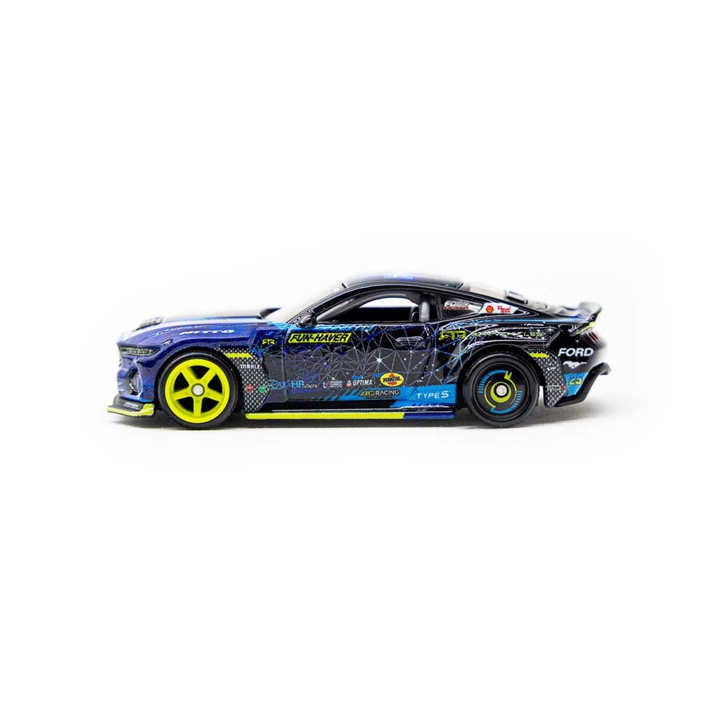 Side view of the 2024 Mustang RTR Spec 5-FD Hot Wheels