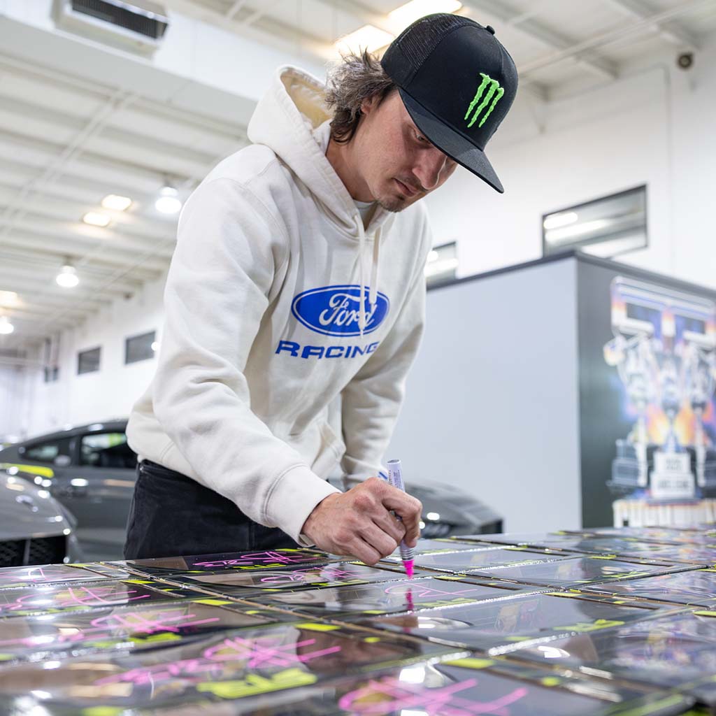 Autographed 2025 Ford Mustang RTR 1:24 Diecast - Ben Hobson