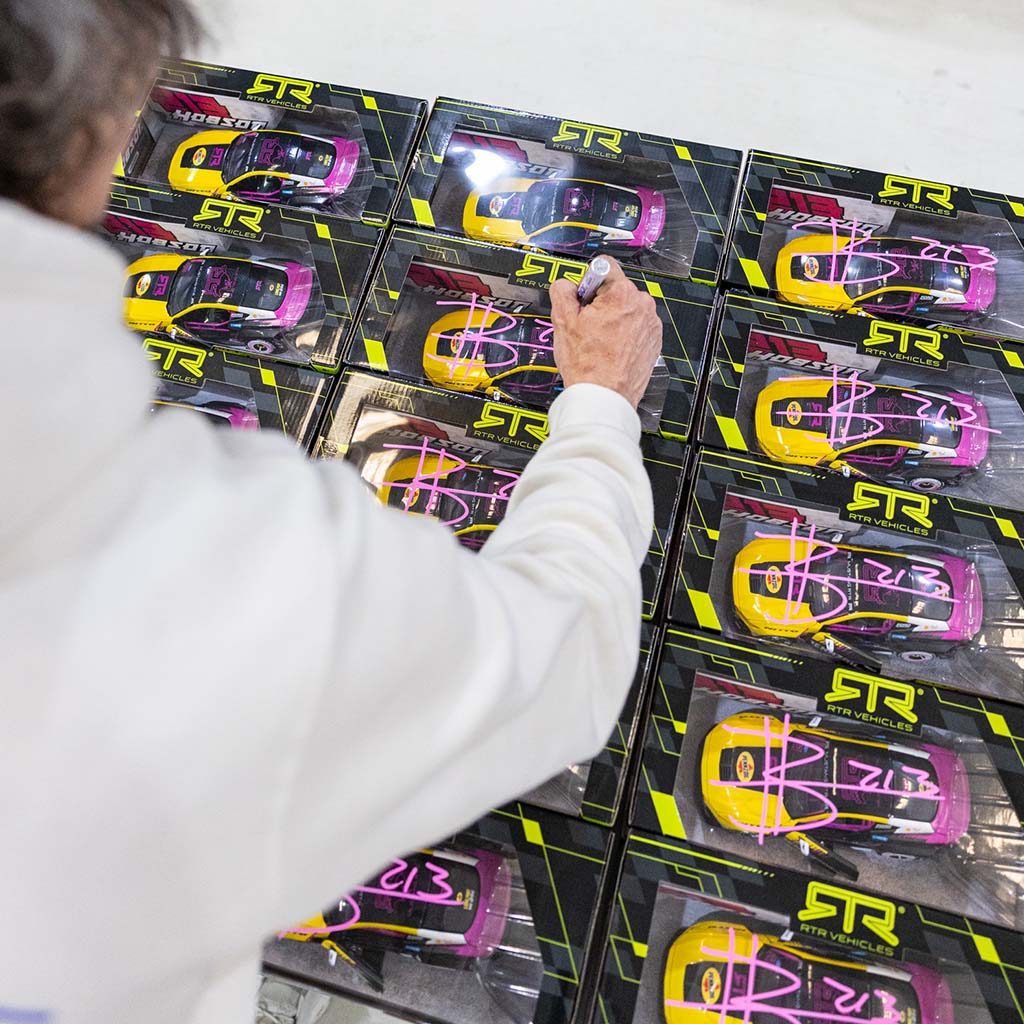 Autographed 2025 Ford Mustang RTR 1:24 Diecast - Ben Hobson