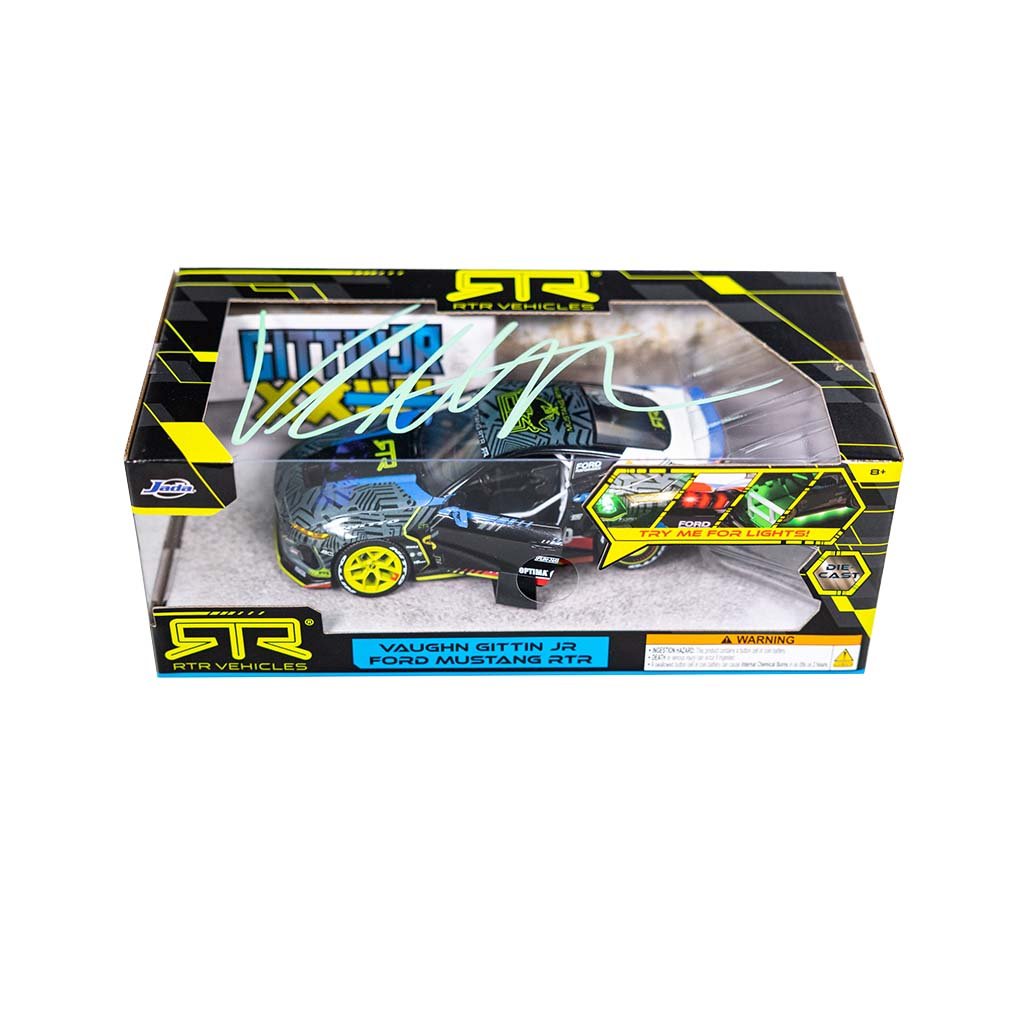 Autographed 2025 Ford Mustang RTR 1:24 Diecast - Vaughn Gittin Jr