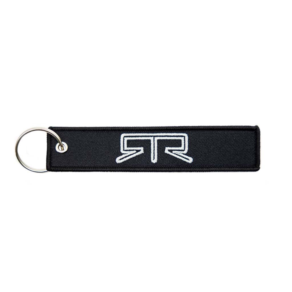 Black Flight Tag with White RTR Logo