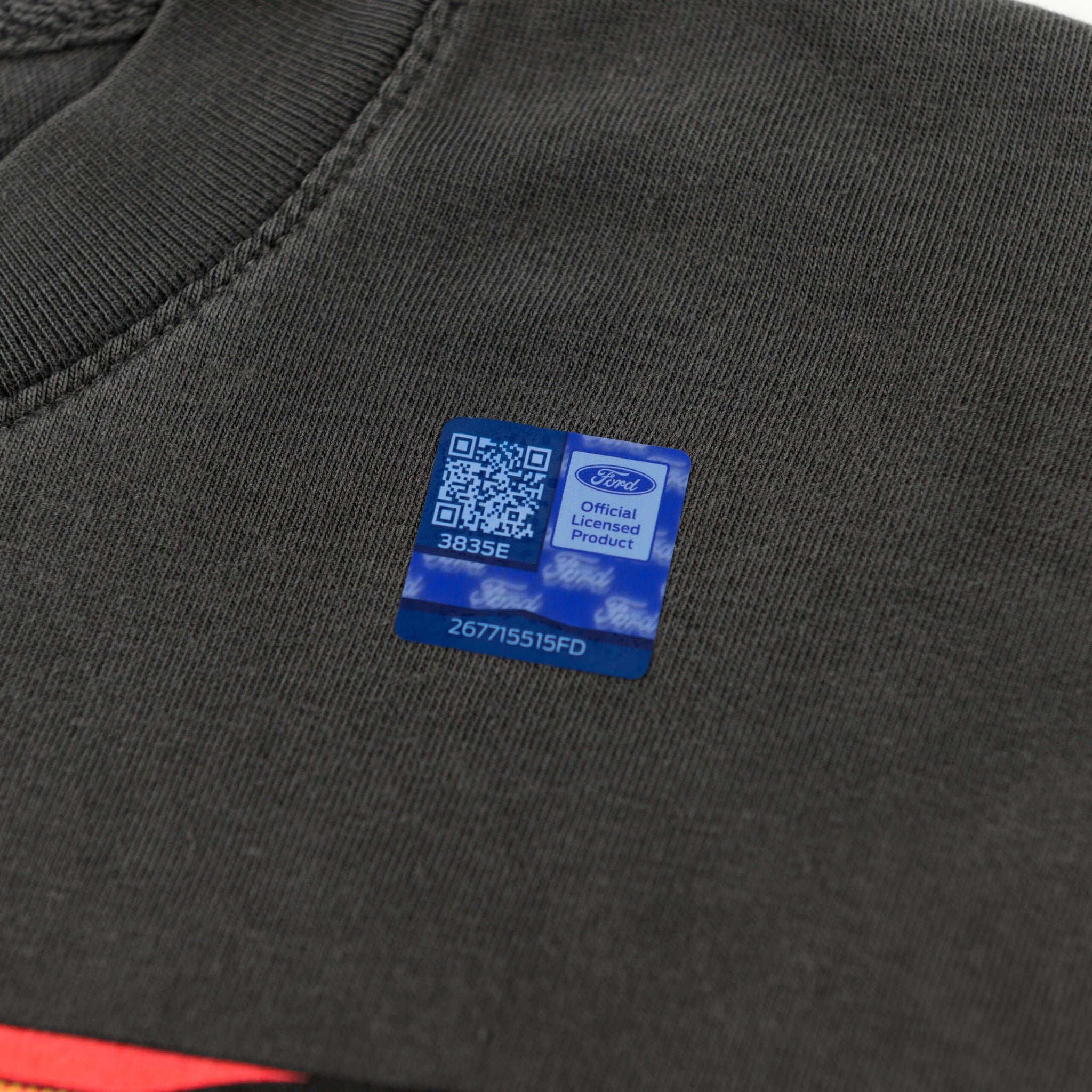 Hot Stuff Ford Mustang T-Shirt featuring a bold graphic of a 2024 Mustang GT with retro speedometer elements on a relaxed-fit, heavyweight cotton tee.