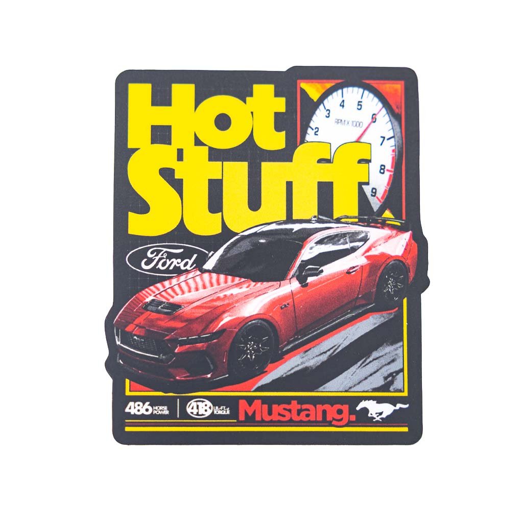 Hot Stuff Mustang Sticker Pack