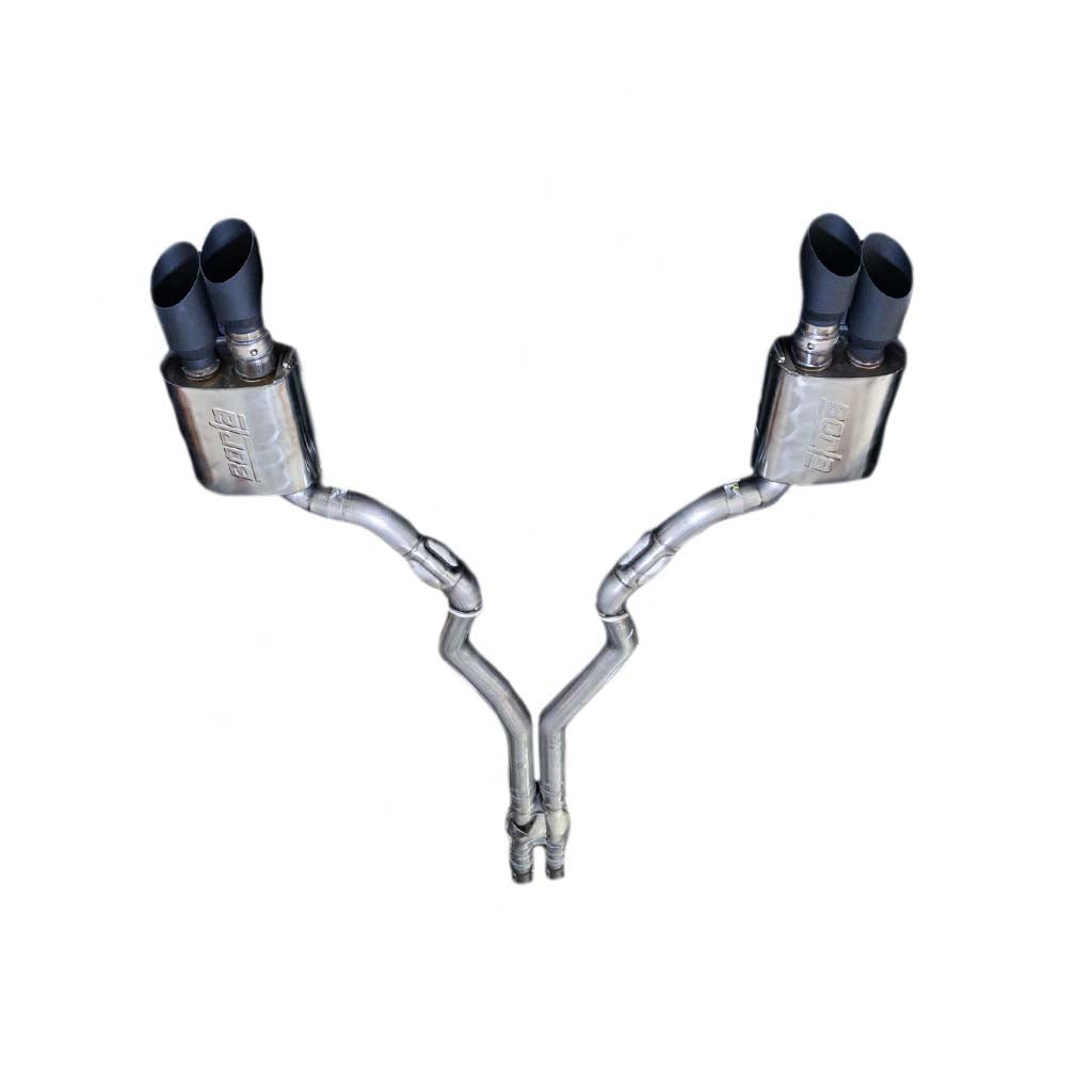 RTR Active Cat-Back vehicle exhaust system on a white background.