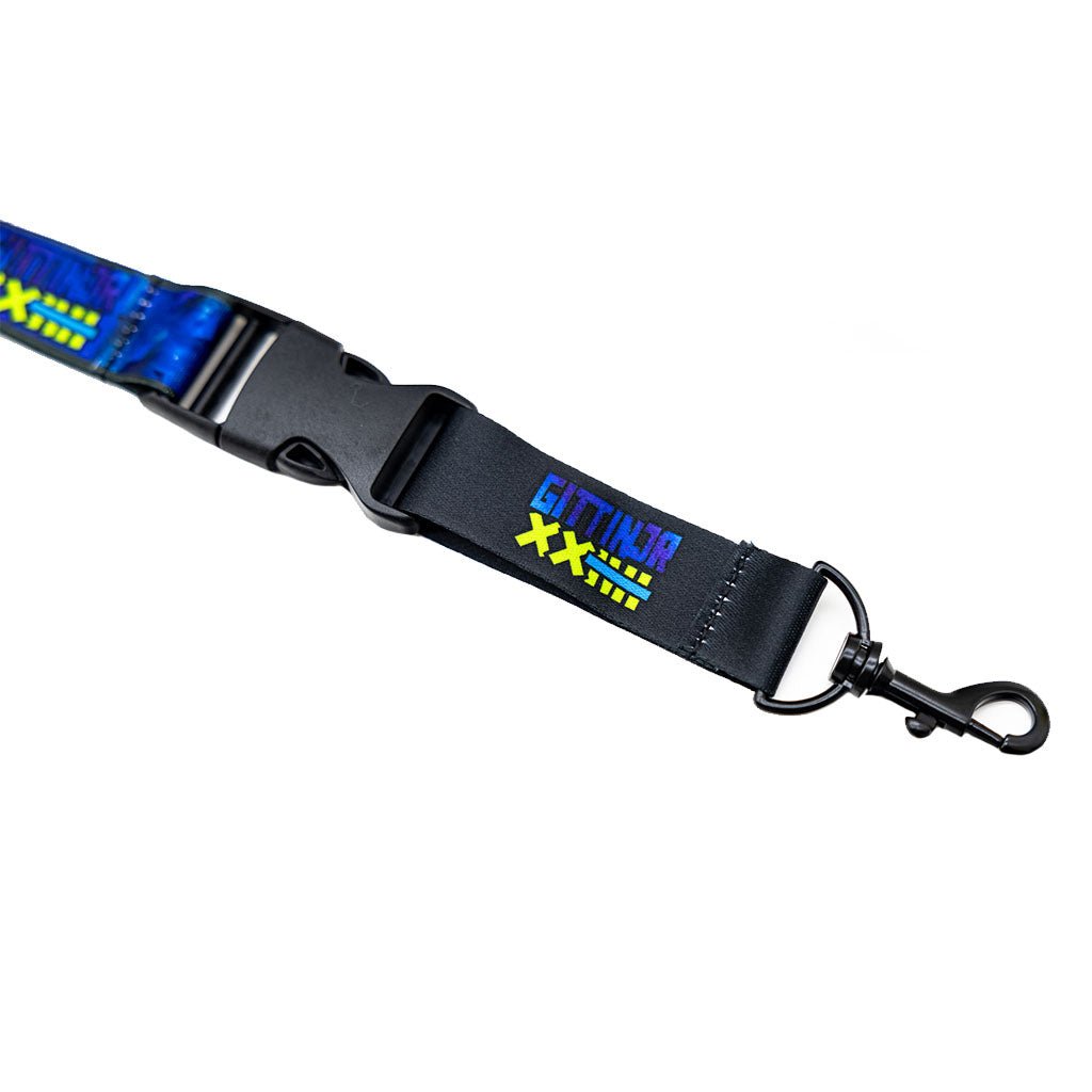 RTR Drift Team Lanyard with metal snap hook, featuring RTR® logo and 2024 Drift Team liveries from Vaughn Gittin Jr., James Deane, or Ben Hobson.