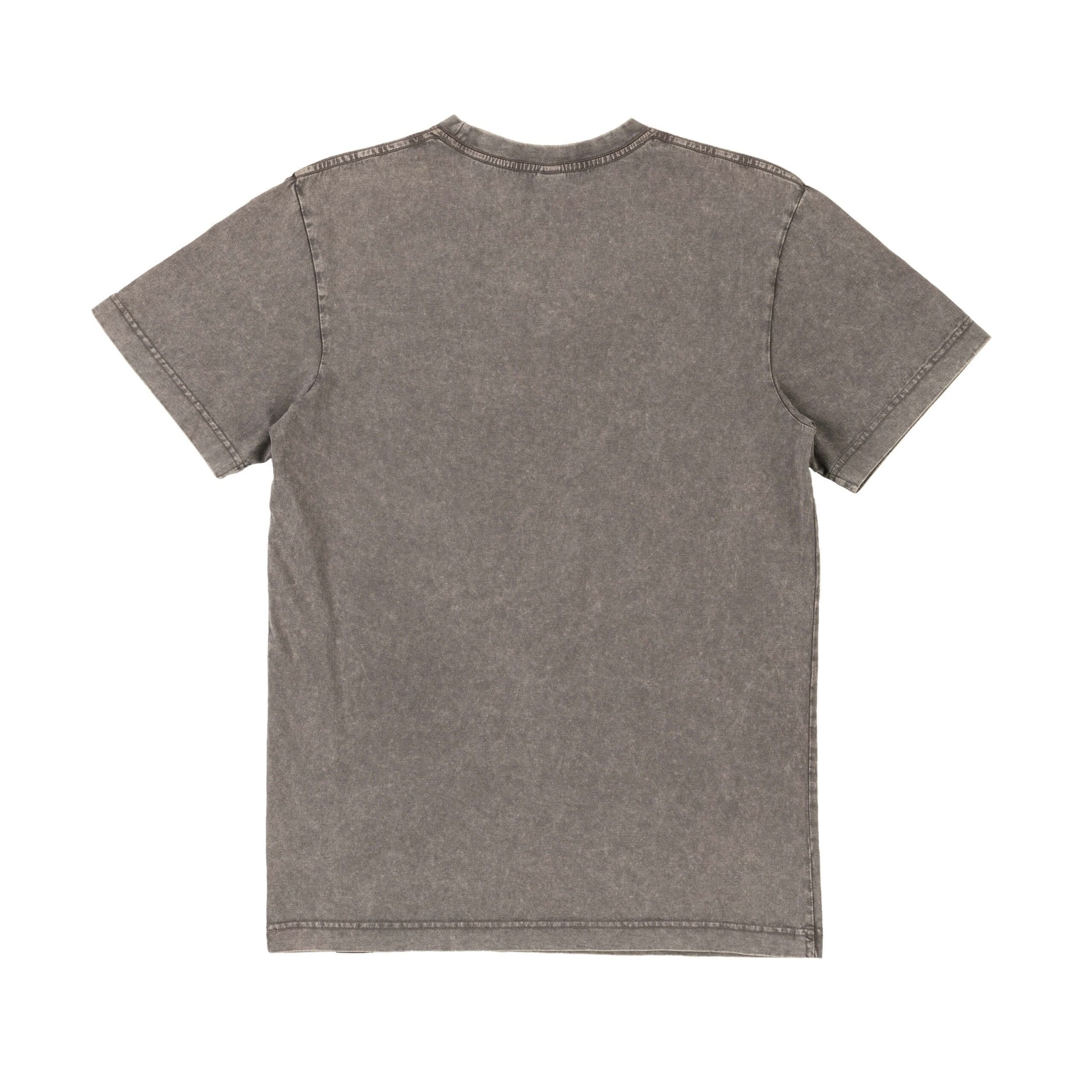 Grey RTR Tonal Logo T-Shirt featuring a subtle tonal puff print logo with Ready to Rock™ underneath. Made from 100% cotton, designed for comfort and durability.