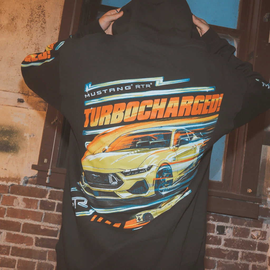 Mustang RTR Turbocharged Pullover Hoodie