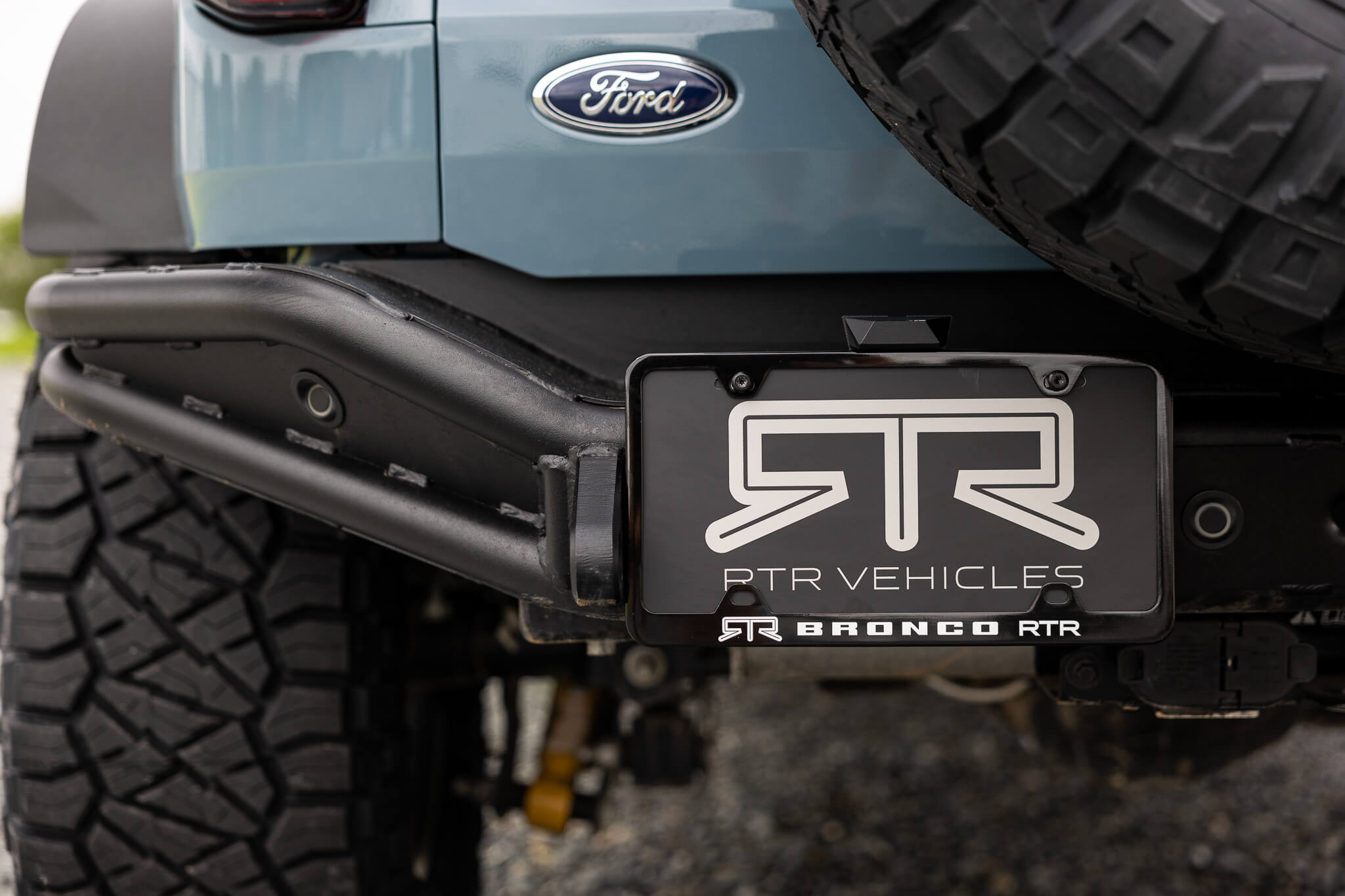 Bronco RTR License Plate Frame - RTR Vehicles