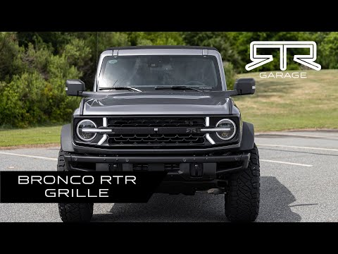 RTR Grille w/ Signature LED Lighting (21+ Bronco)