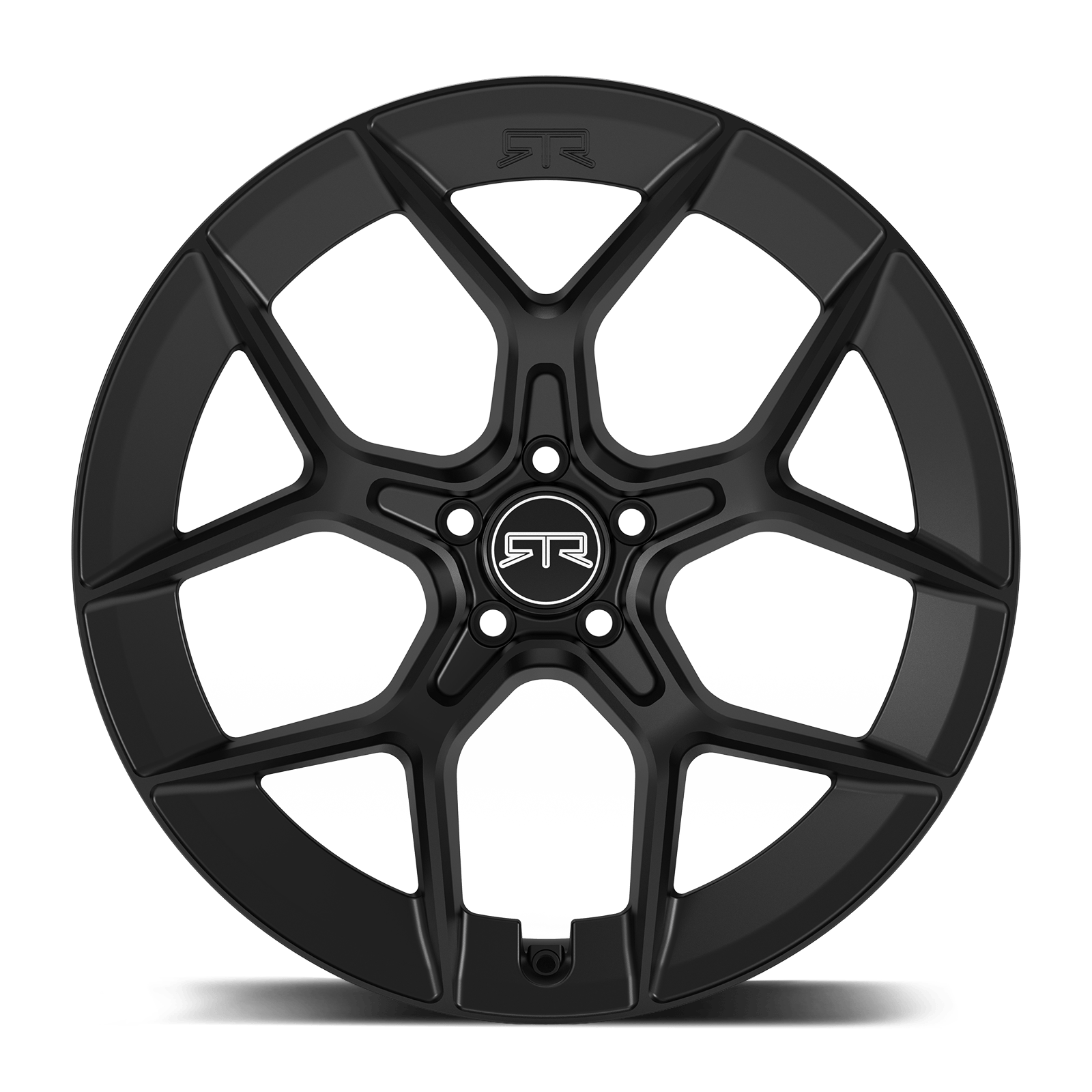 "RTR Aero 5 Mustang Mach-E Wheel | Satin Black/Satin Charcoal | 20x8.5 +31 Offset | Fits 2021+ Mustang Mach-E | Flow Forming Technology | Hub-Centric Design | Enhanced Aerodynamics | Precision Craftsmanship | Upgrade Your Mach-E's Style and Performance"