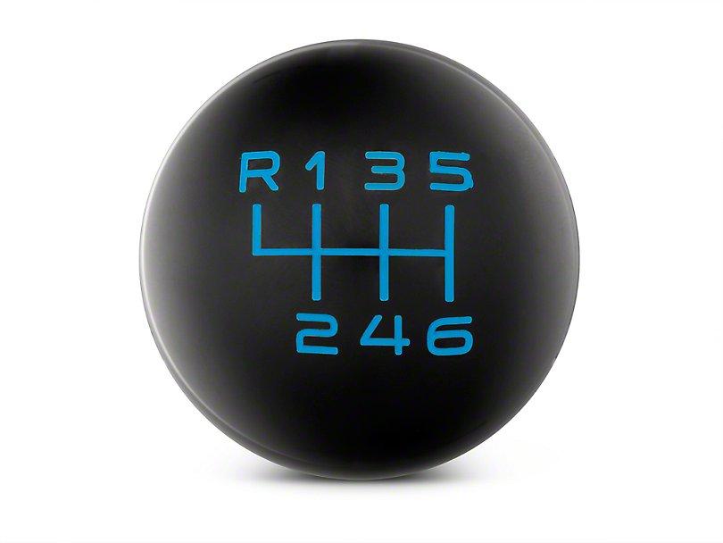 RTR Black Shift Knob - Blue Engraving (15 - 21 GT, EcoBoost, V6) - RTR Vehicles