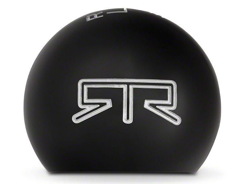 RTR Black Shift Knob - Gray Engraving (15-21 GT, EcoBoost, V6) - RTR Vehicles