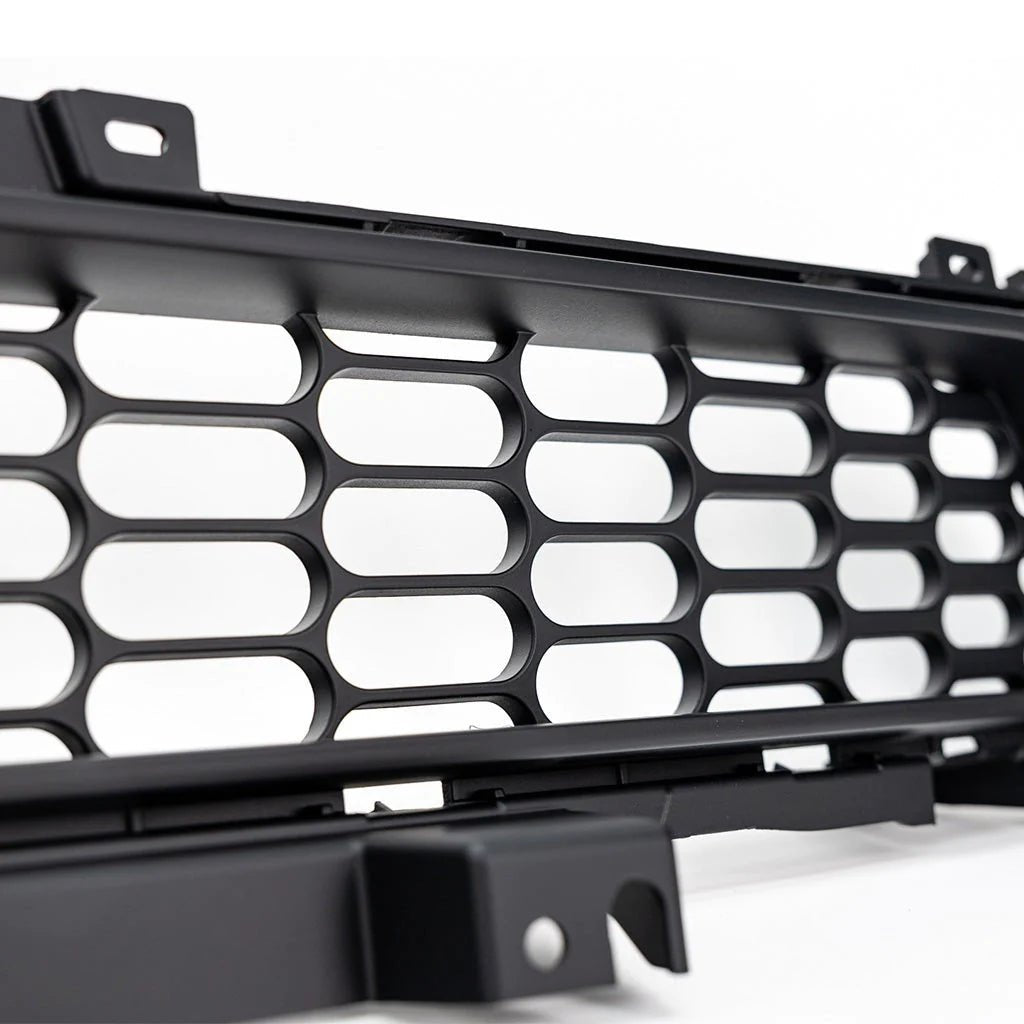 detail shot of RTR lower grille pill design