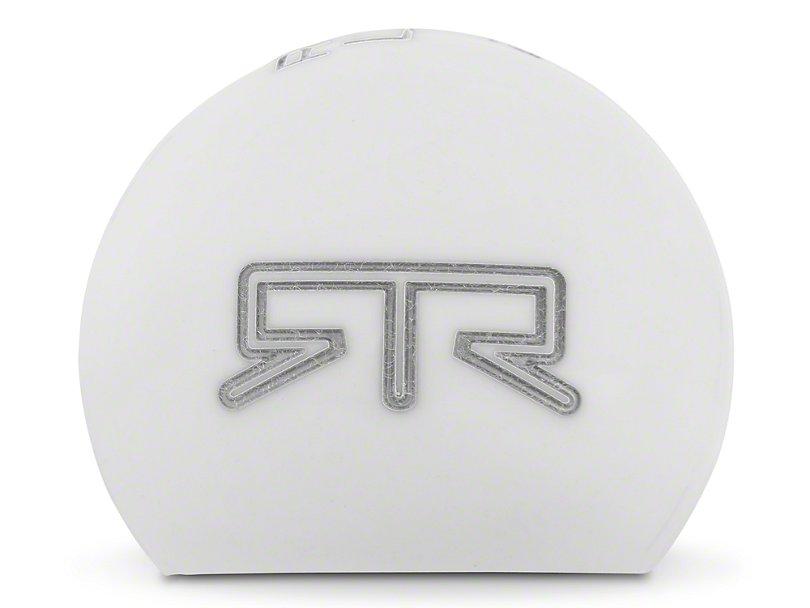 RTR White Shift Knob - Gray Engraving (15-21 Mustang - GT, EcoBoost, V6) - RTR Vehicles