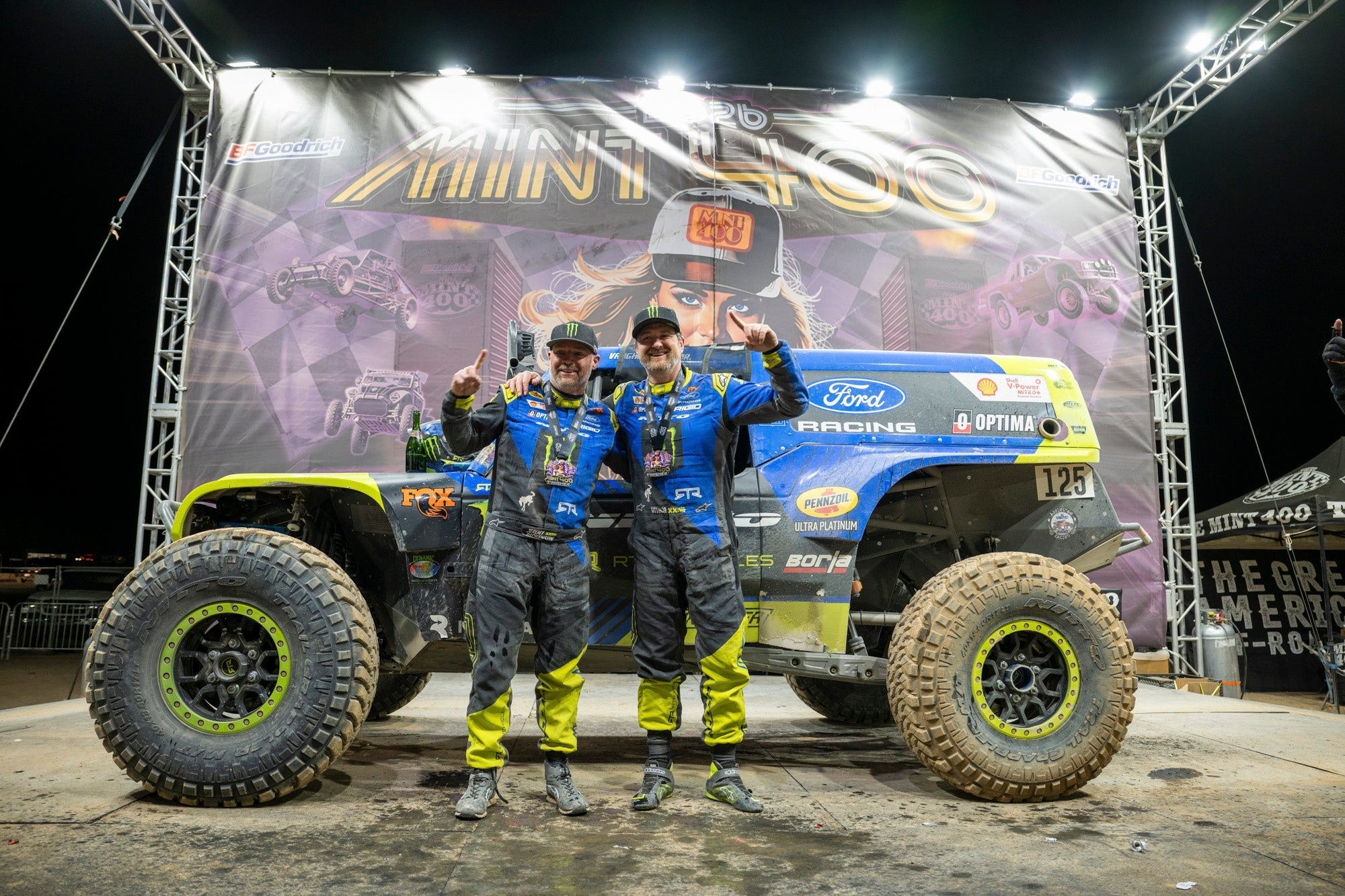 Full Podium Sweep for RTR Vehicles Off-Road Team at 2026 Mint 400