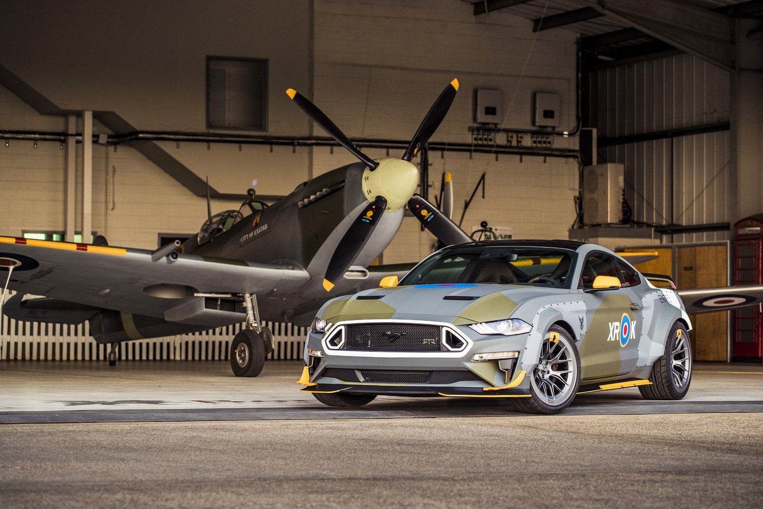 700 HP Ford Eagle Squadron Mustang GT Debuts At Goodwood