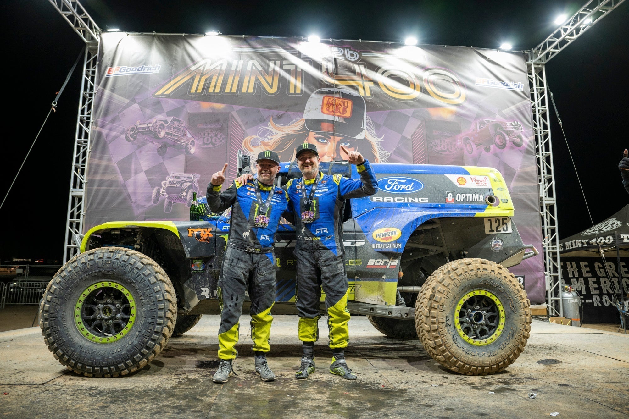 Full Podium Sweep for RTR Vehicles Off-Road Team at 2026 Mint 400