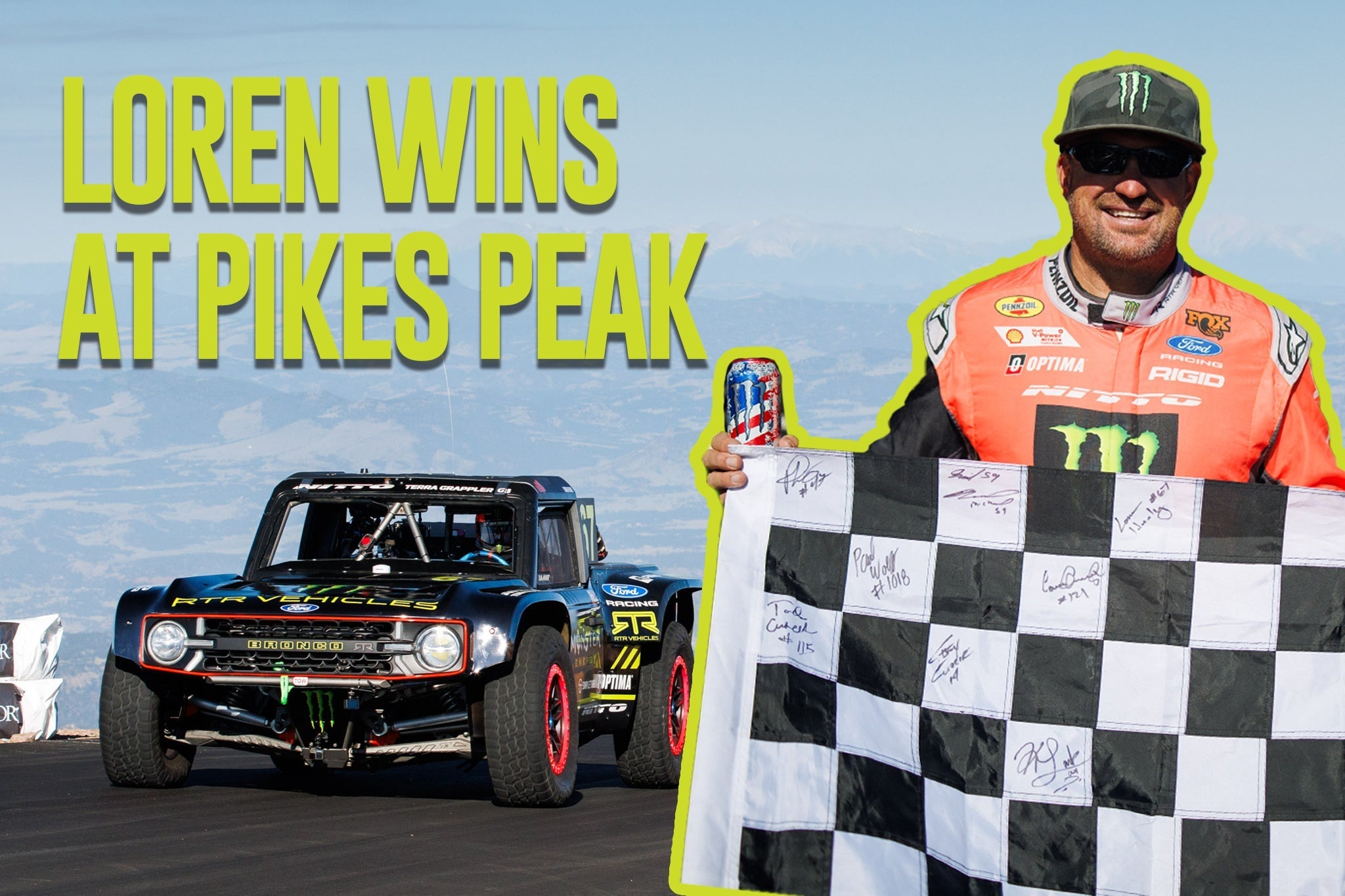 Loren Healy Conquers Pikes Peak in El Bandito