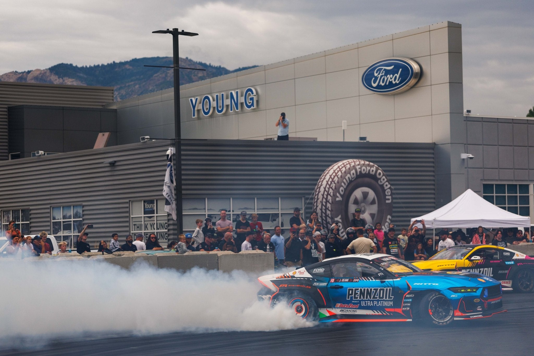 RTR at Young Ford: Drifting, Dealer Development, and Community Connection