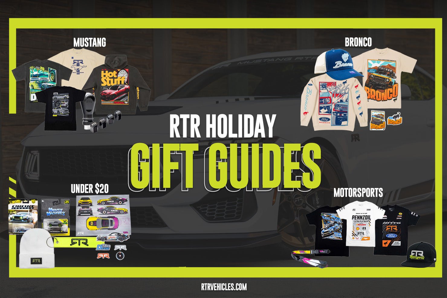 RTR Vehicle’s 2025 Holiday Gift Guide For Every Automotive Enthusiast