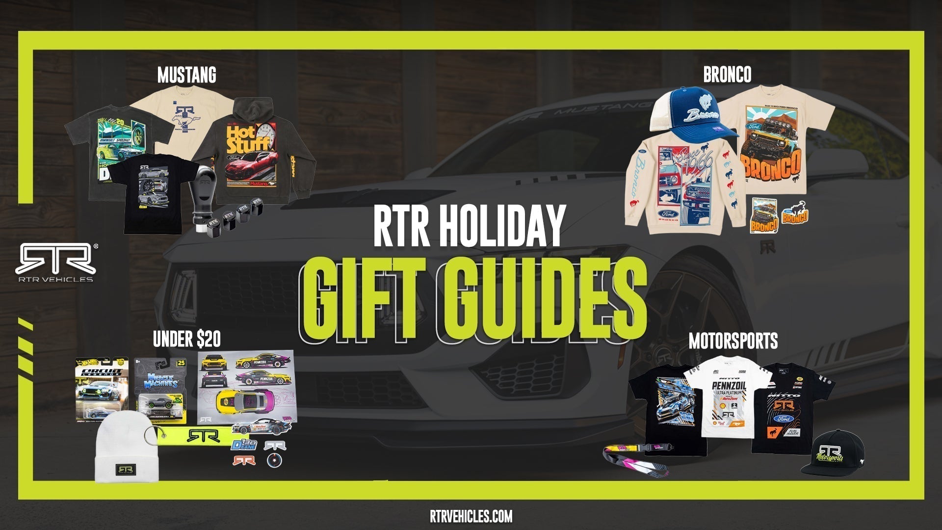 RTR Vehicle’s 2025 Holiday Gift Guide For Every Automotive Enthusiast