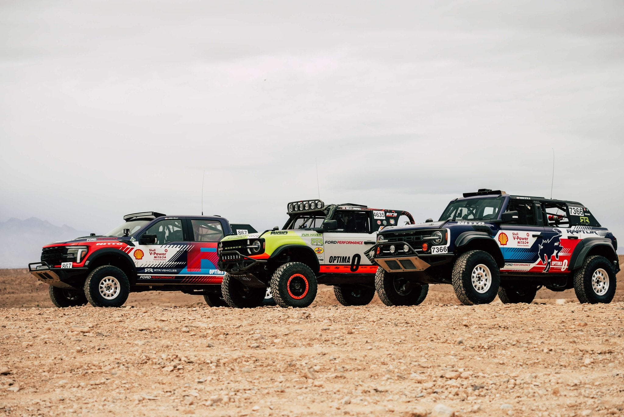 Mint Rtr RTR Vehicles Off-Road Team Triple Podium at Mint 400 - RTR Vehicles