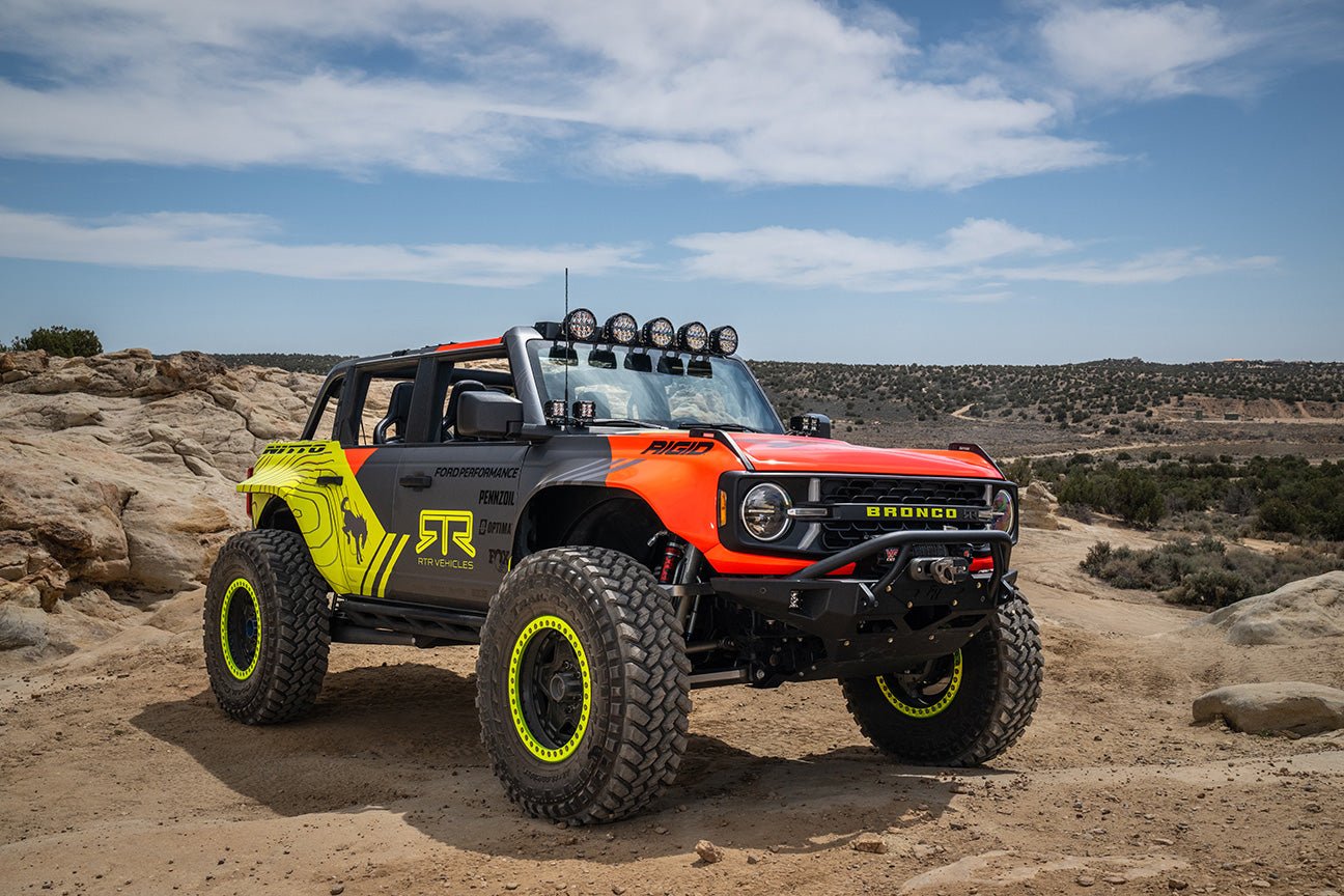 RTR Vehicles Off-Road Unleashes World’s First 7.3L “Godzilla” V8 Swapped 6th-Gen. Bronco at Bronco Stampede in Moab, UT