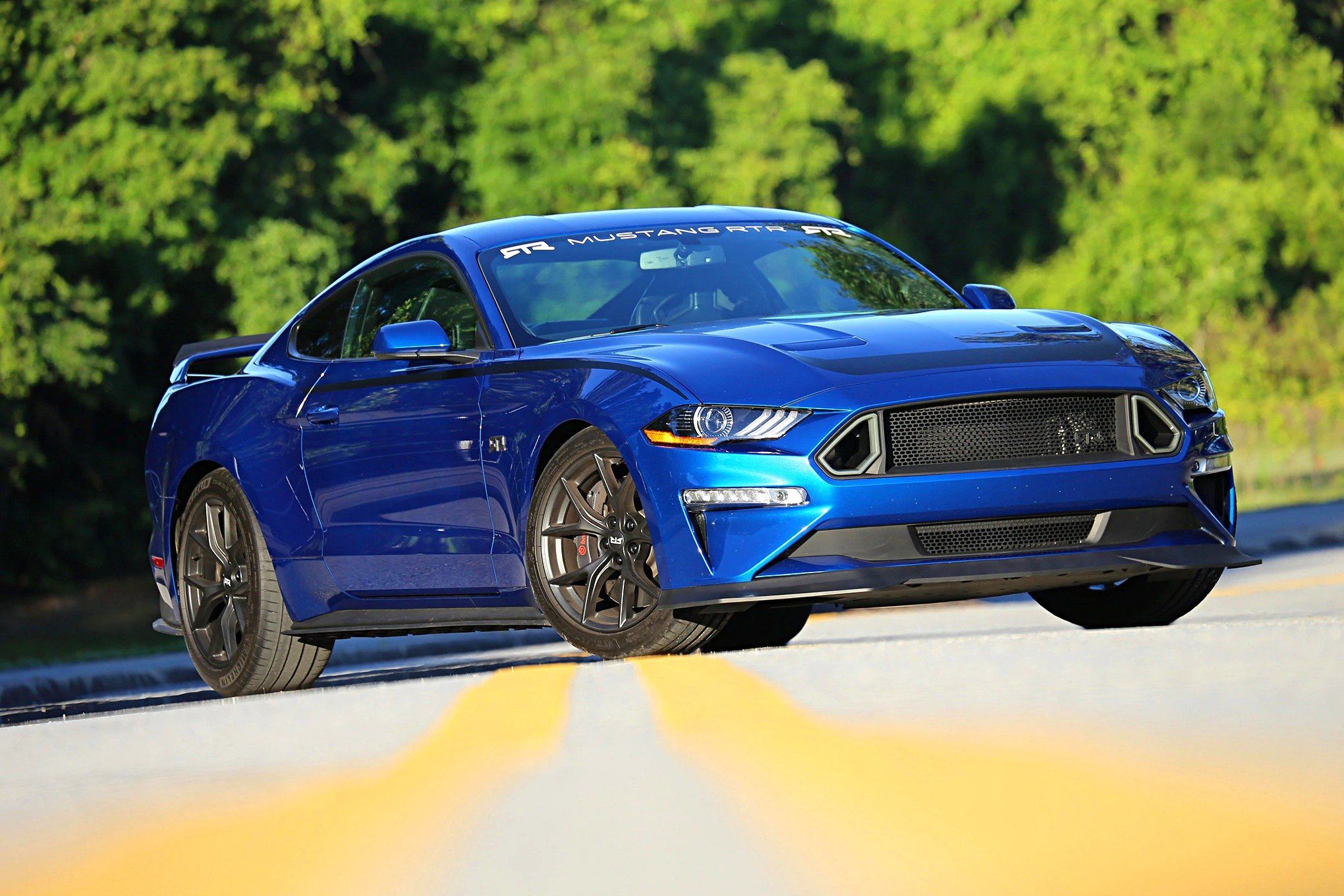 We drove the Series 1 Mustang RTR from the Mustang 55th show to Formula Drift and loved every mile of it