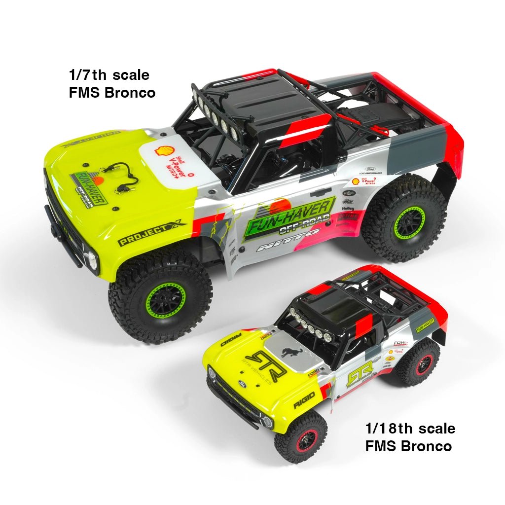 1:18th Scale Ford Bronco RTR Liveried 4WD RC Truck