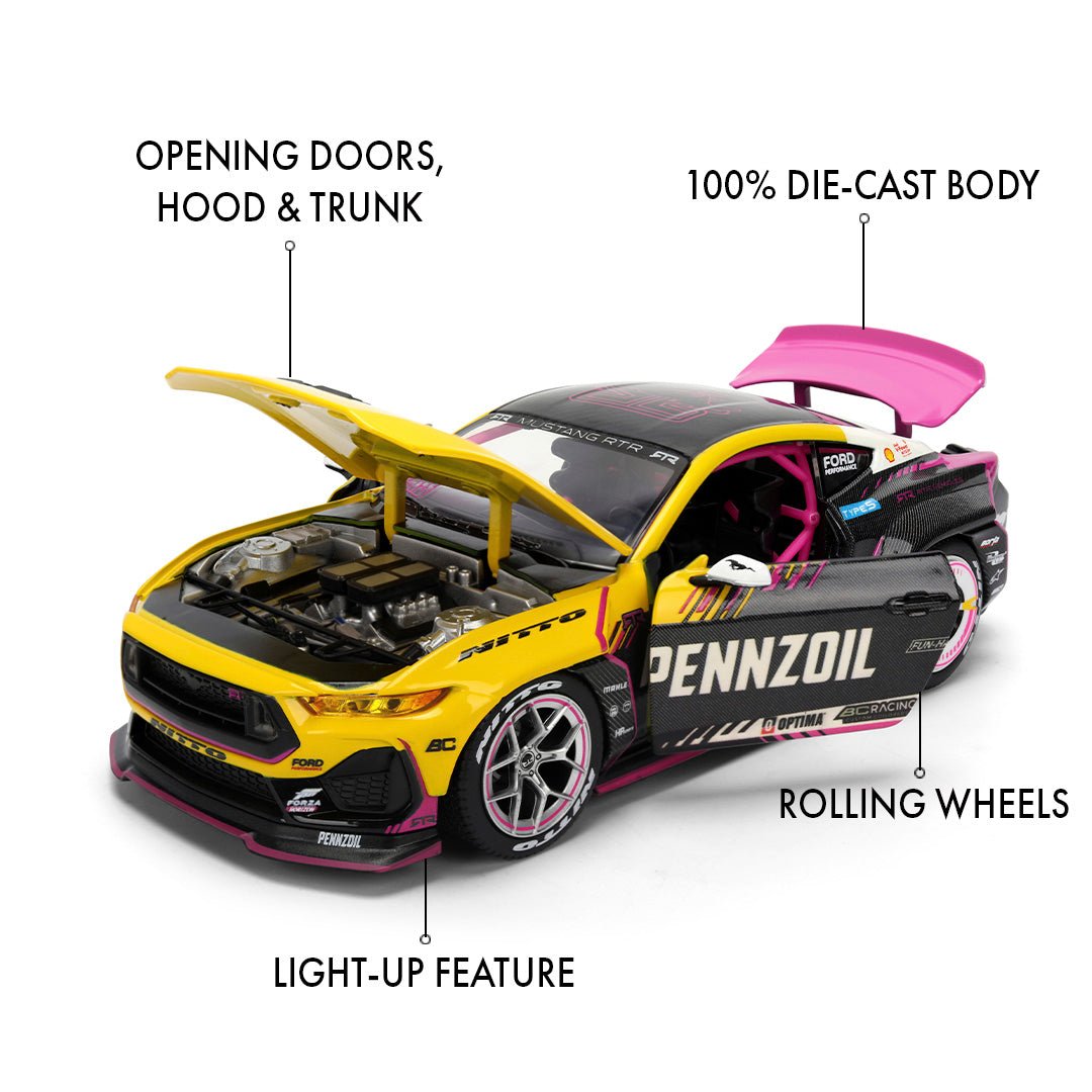 2025 Ford Mustang RTR Spec 5-FD 1:24 Diecast - Ben Hobson