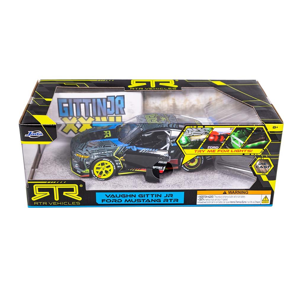 2025 Ford Mustang RTR Spec 5-FD 1:24 Diecast - Vaughn Gittin Jr