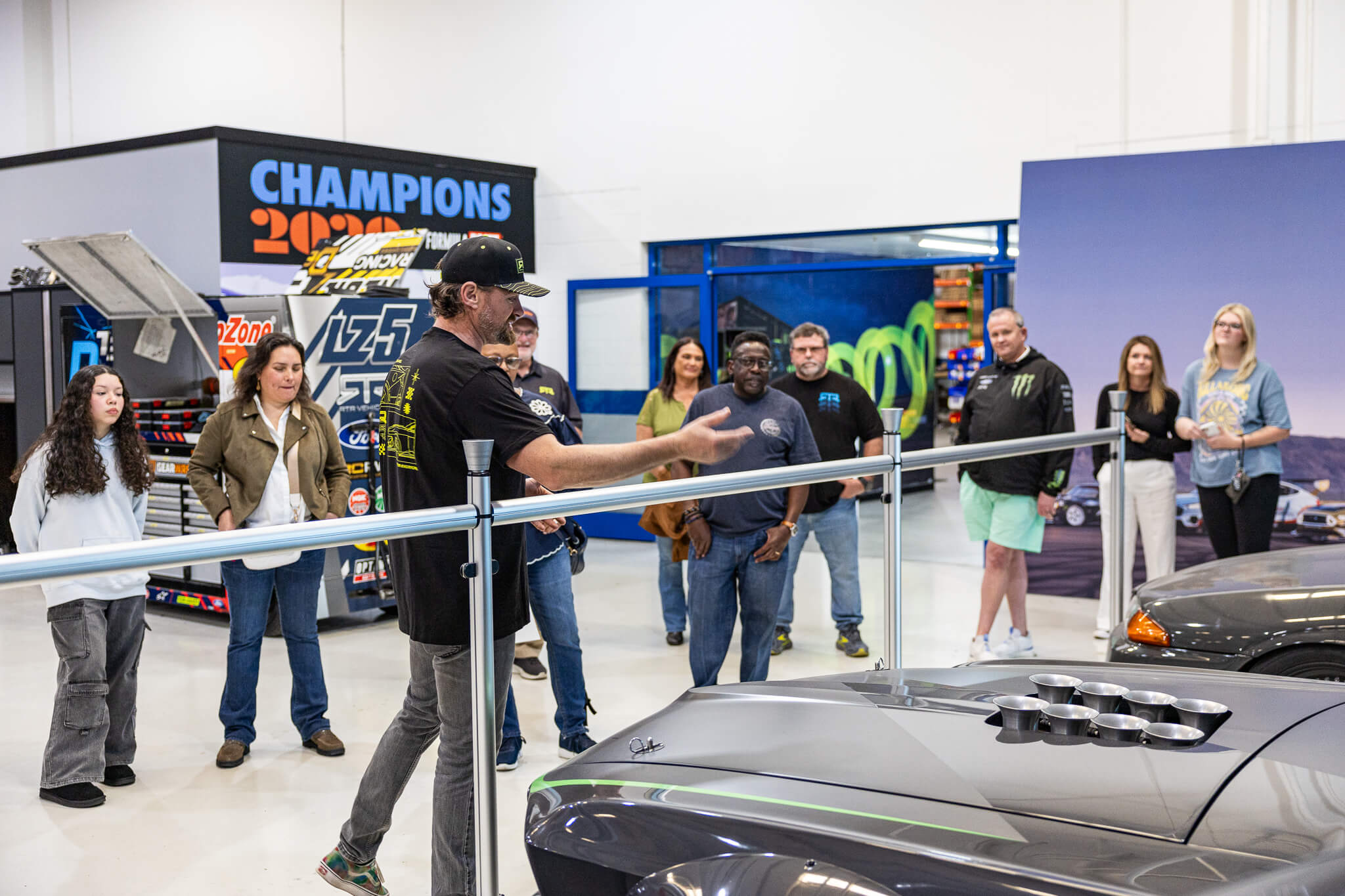 Vaughn shows Mustang owners some historic RTR Mustangs