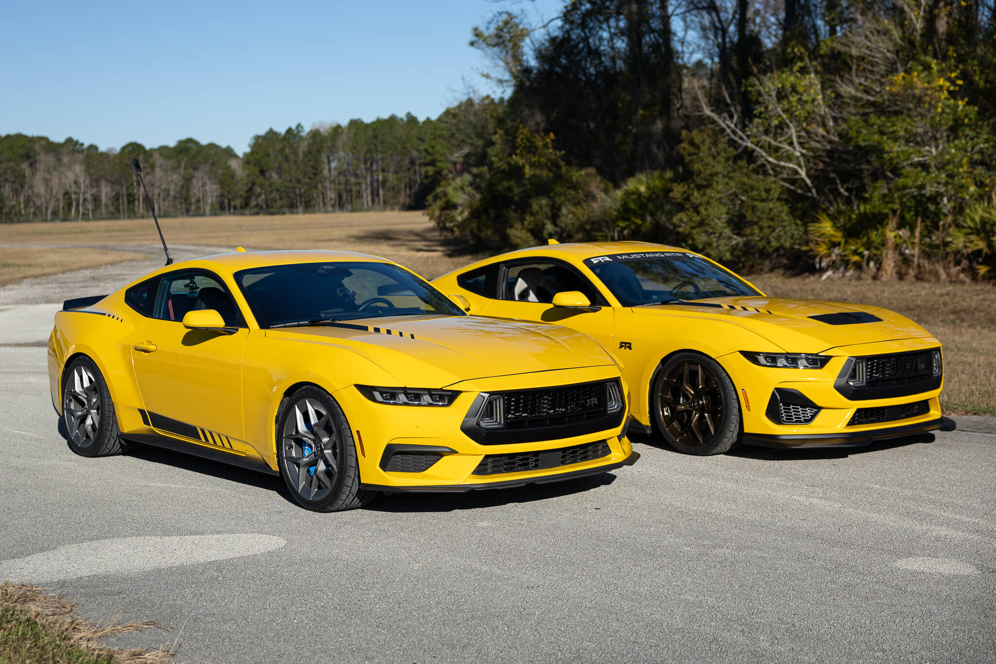 RTR's 2024 Mustangs ready for ridealongs at the road course at NMRA Gainesville