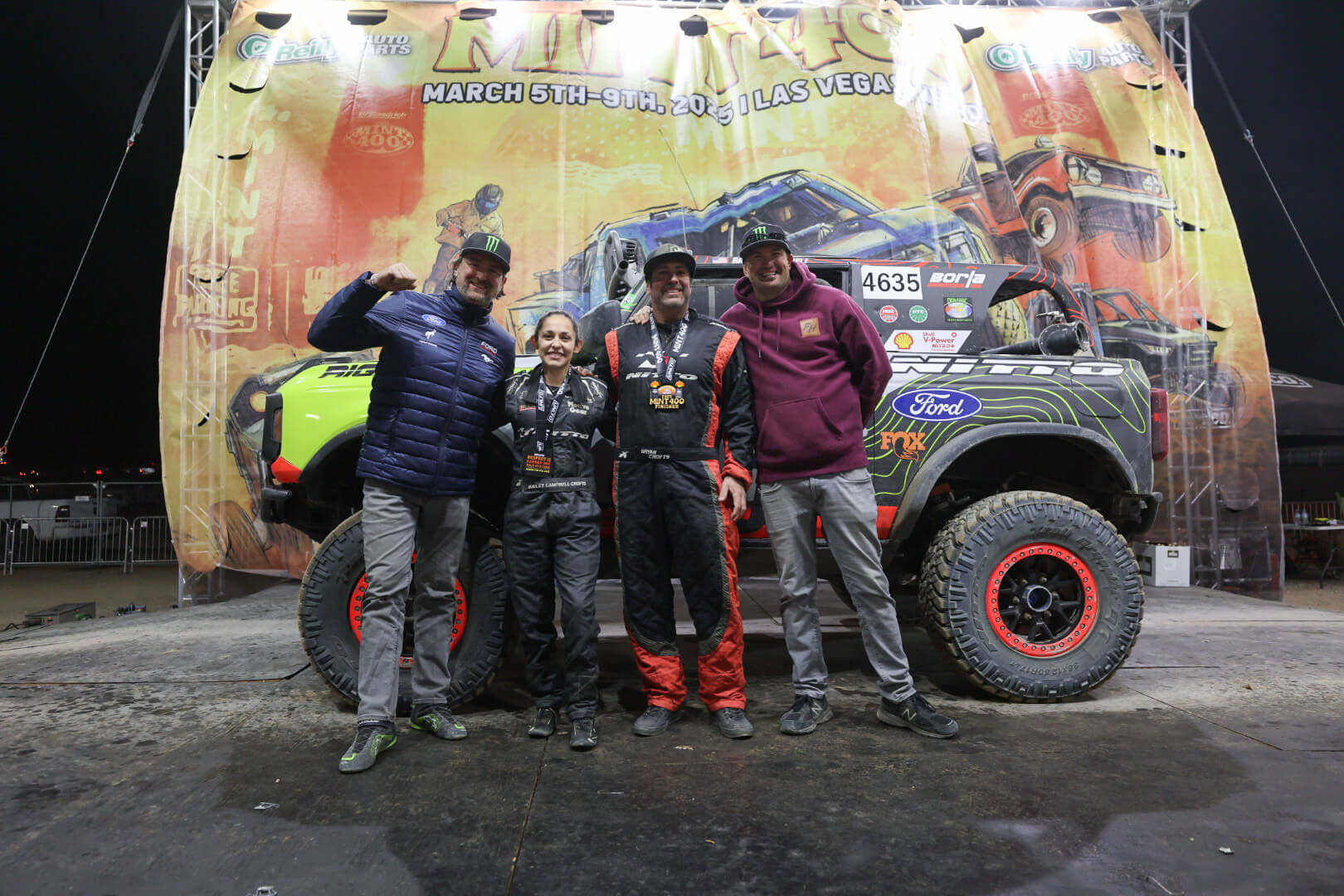 RTR Vehicles Off-Road Team Triple Podium at Mint 400 - RTR Vehicles