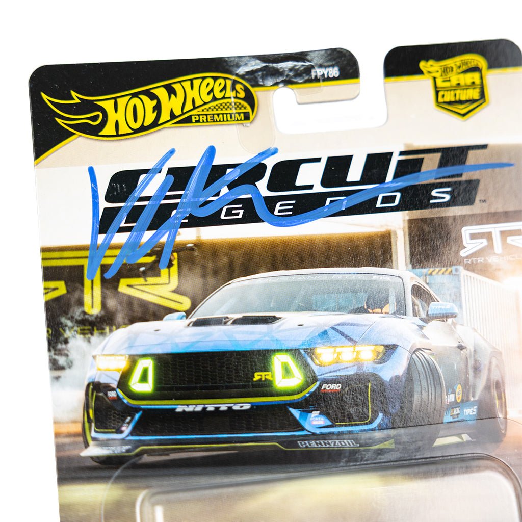 Autographed 2024 Mustang RTR Spec 5-FD Hot Wheels