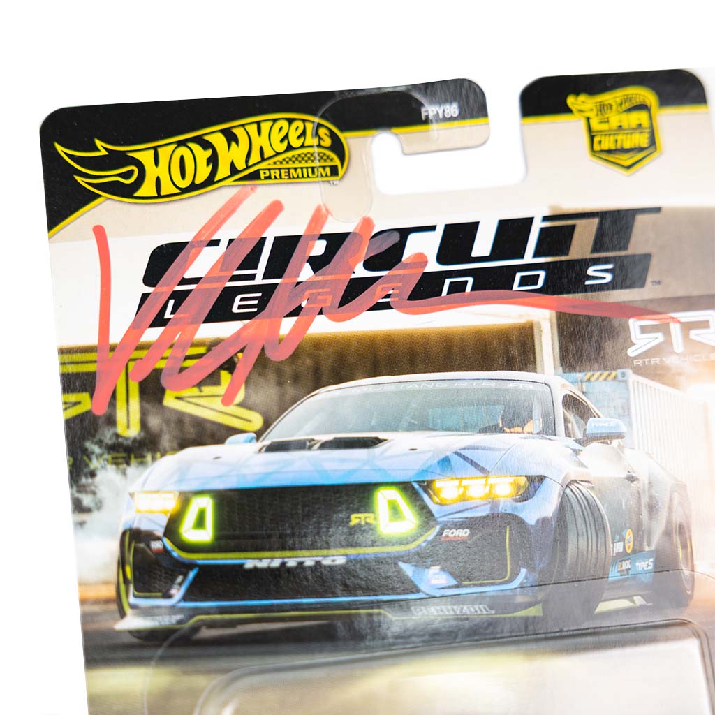 Autographed 2024 Mustang RTR Spec 5-FD Hot Wheels