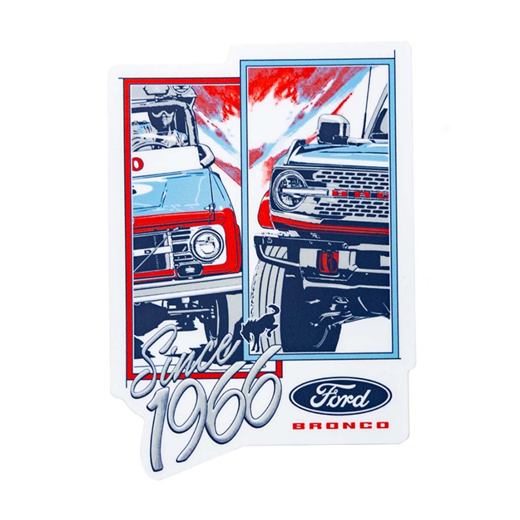 Since 1966 Ford Bronco Sticker Pack