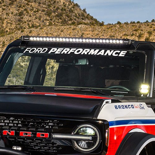 Ford Performance Bronco Windshield Banner