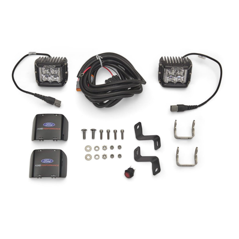 W2679 Performance Light Ford Performance F-Series A-Pillar Off-Road Light Kit - RTR Vehicles