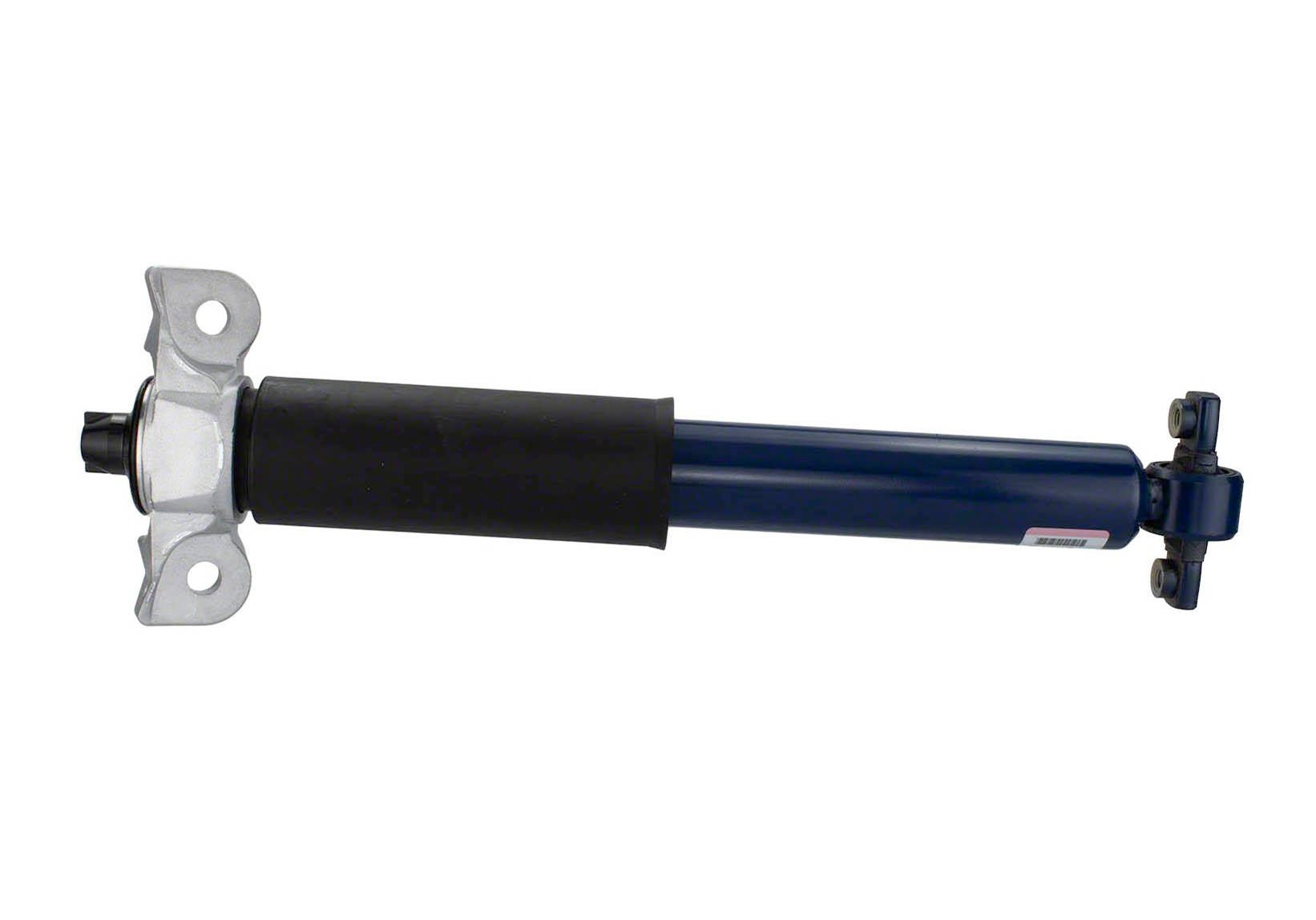 Ford Performance FR3 Track Suspension Single Rear Shock for 15+ Mustang; features concentric tubes with mounting brackets, designed for precision handling and improved control.