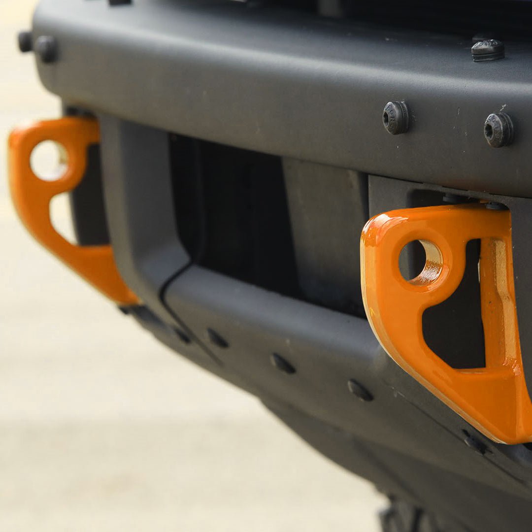 Ford Performance Modular Front Bumper Tow Hook Kit (21+ Bronco)