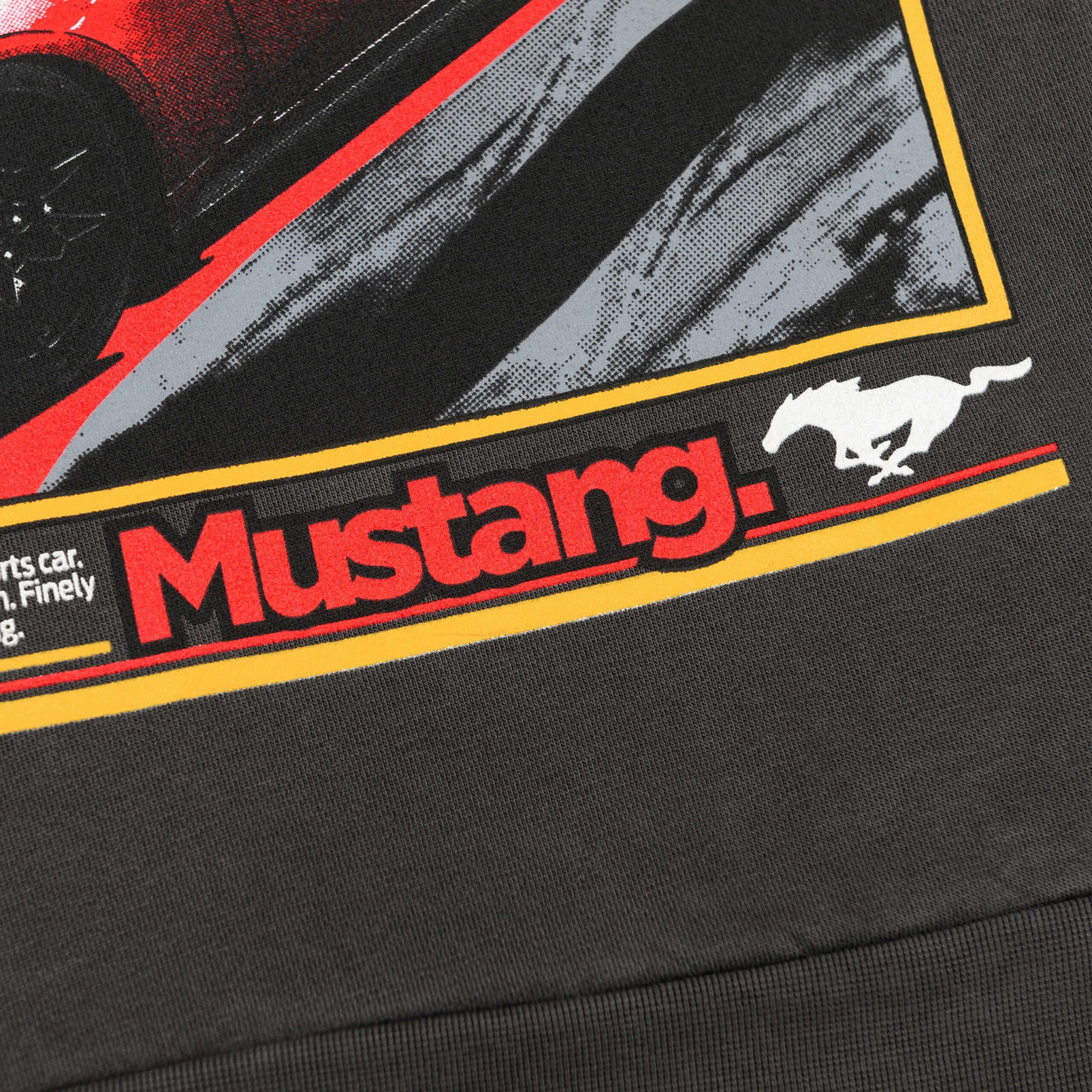 Sweat à Capuche Stang Gang - Design Voiture Mustang Et Cheval - Pour Fans De Voitures Et De Style Rétro