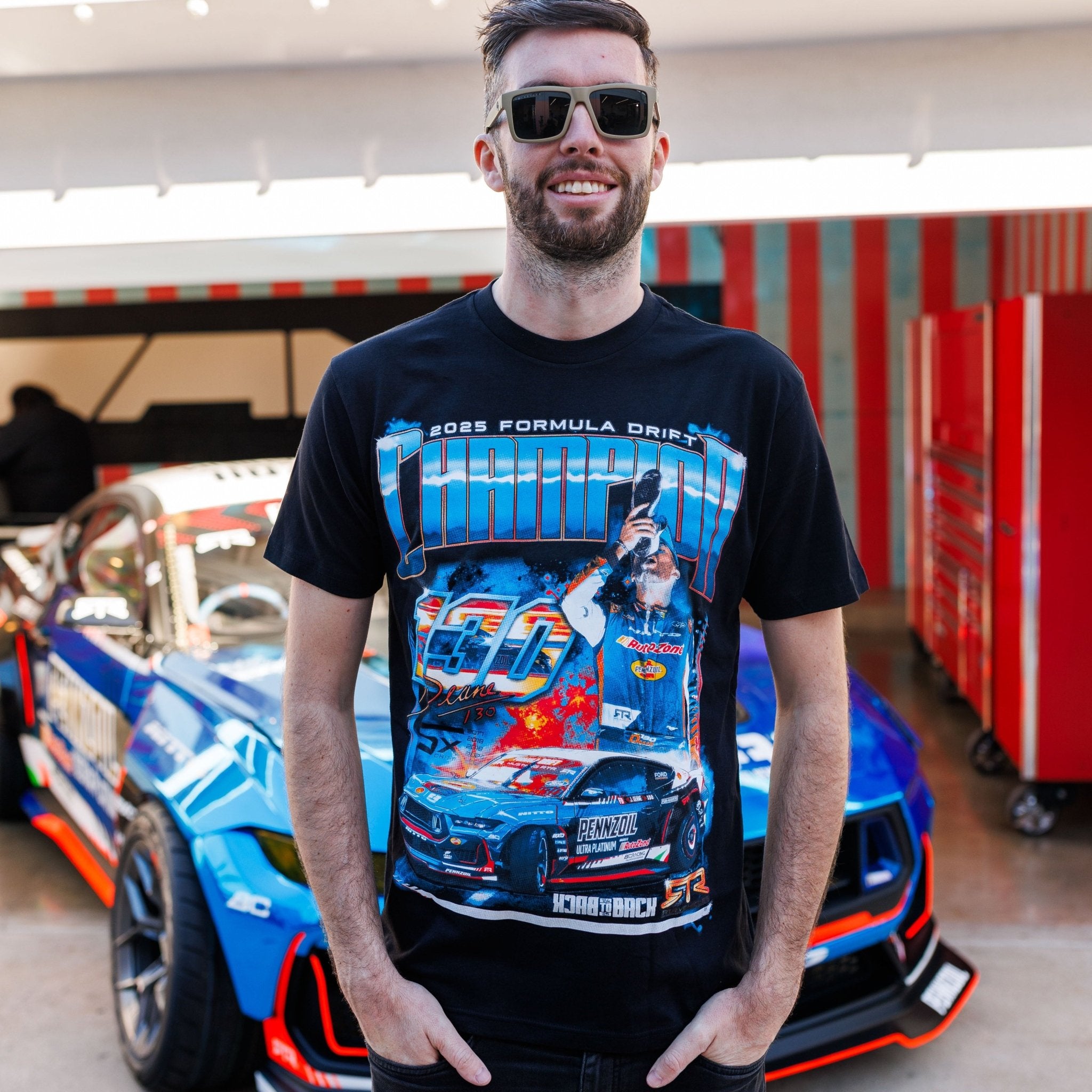 James Deane 2025 Championship T-Shirt - RTR Vehicles
