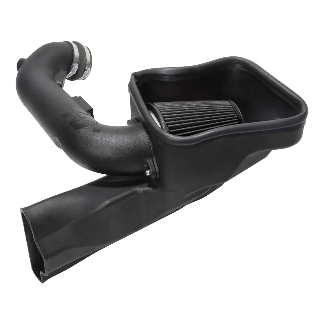 K&N 18-23 Mustang automotive air intake system on a white background
