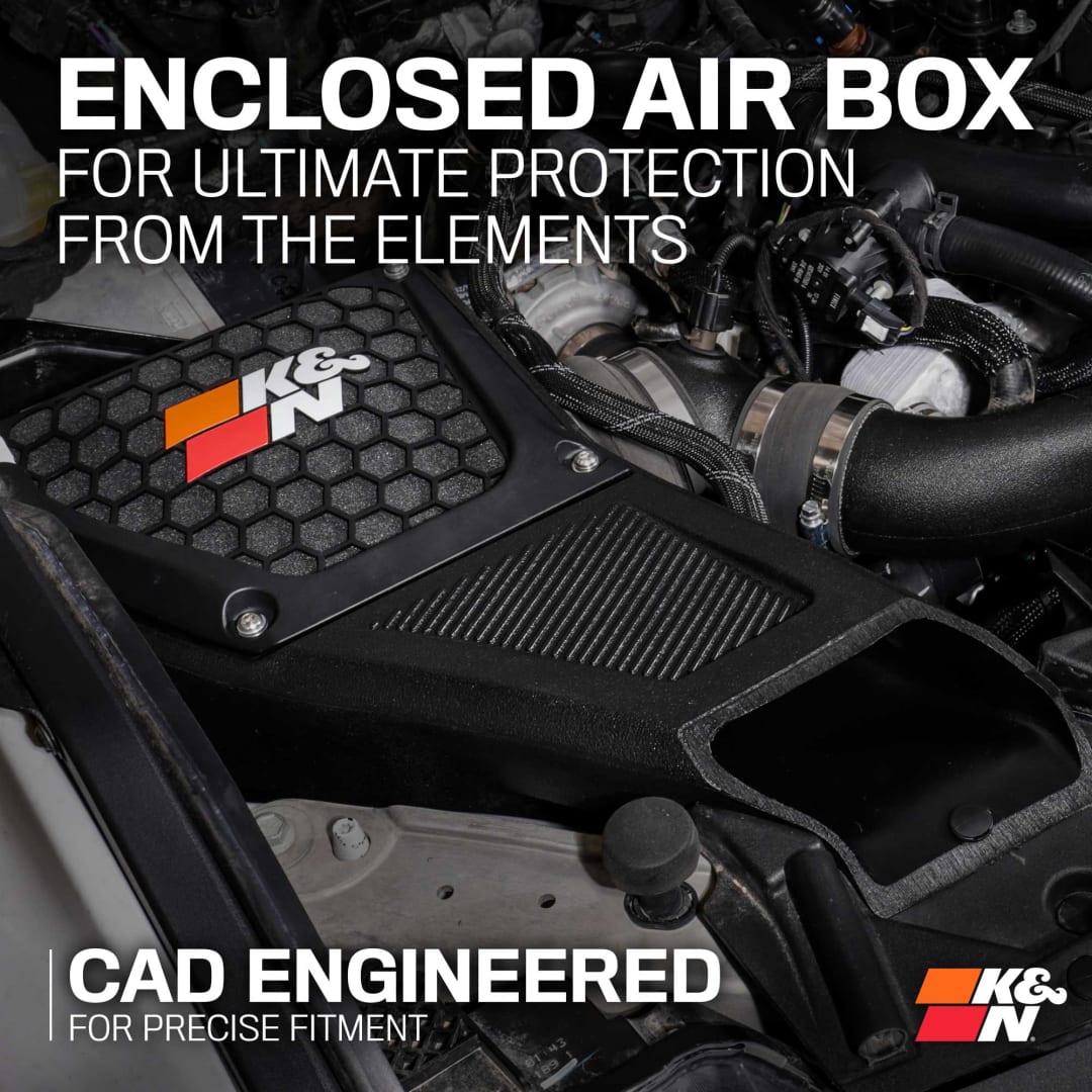 K&N Cold Air Intake (21+ Bronco EcoBoost 2.7L)